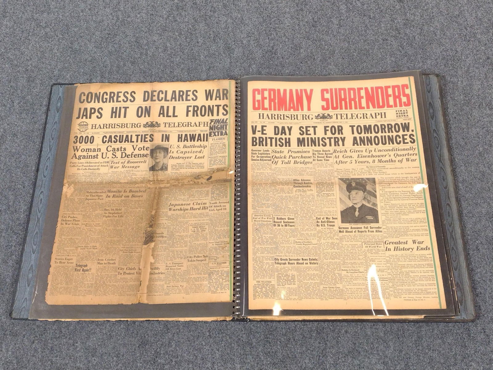 Newspaper Articles Incl JFK Assassination (1 of 11)