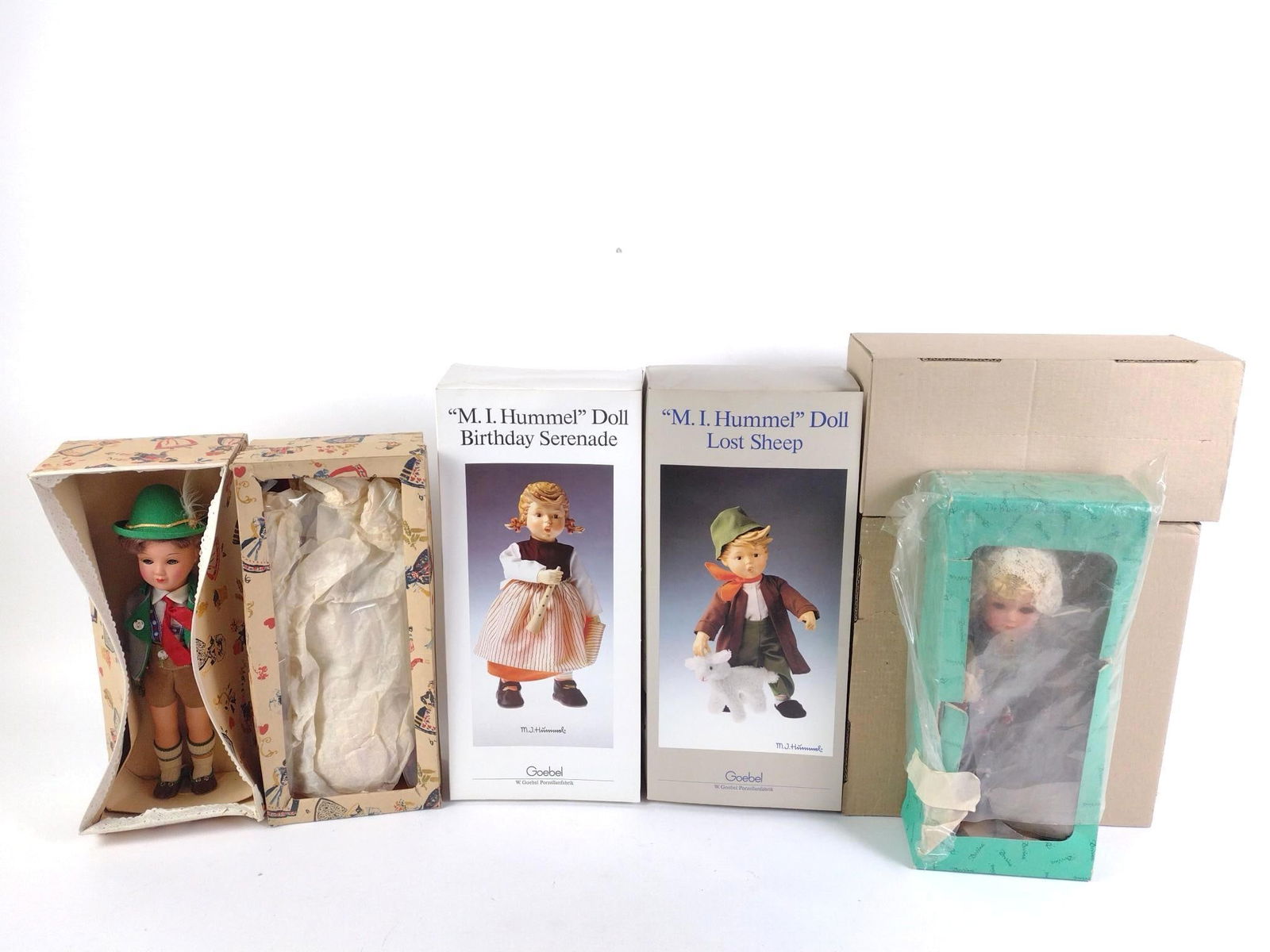 8 Dolls Incl Goebel: Also includes Dovina and more. 12-1/2" to 15" high.