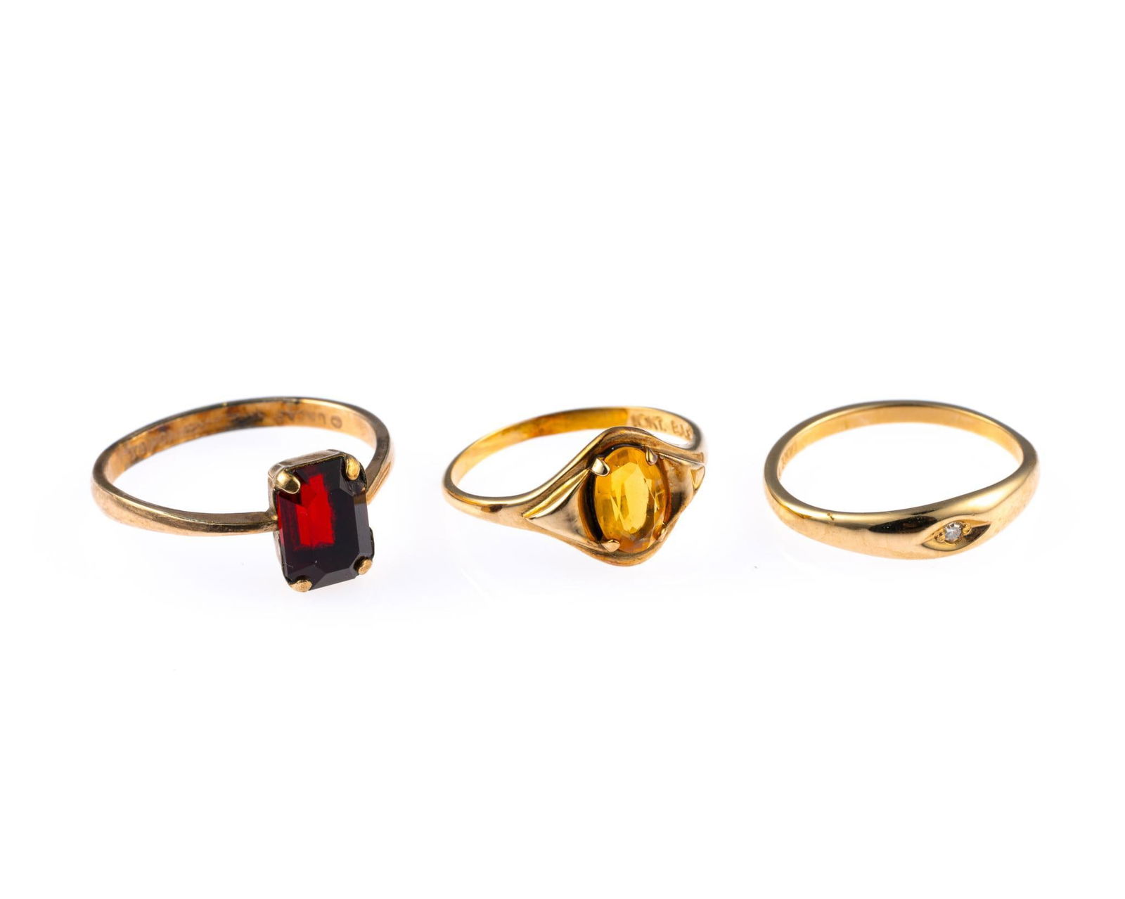 14K and 10K Gold Baby Rings (1 of 3)