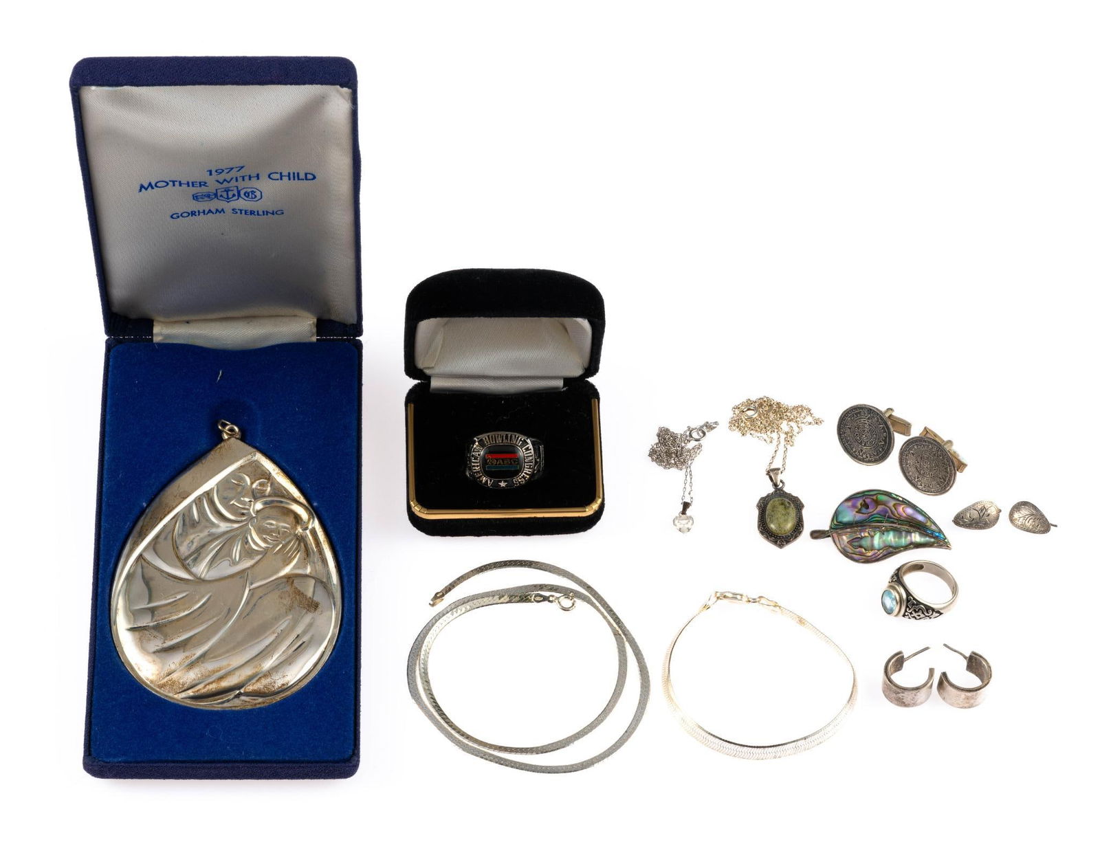 Sterling Silver Jewelry and Gorham Ornament (1 of 5)