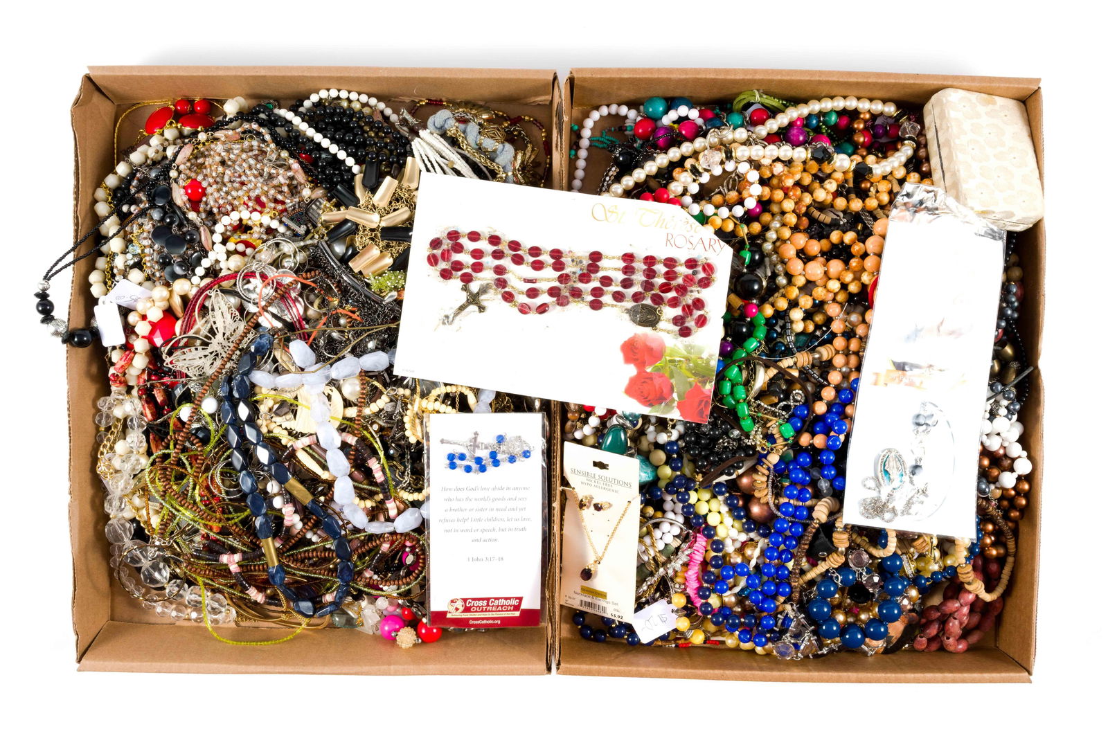 Costume Necklaces: Various sizes and styles.