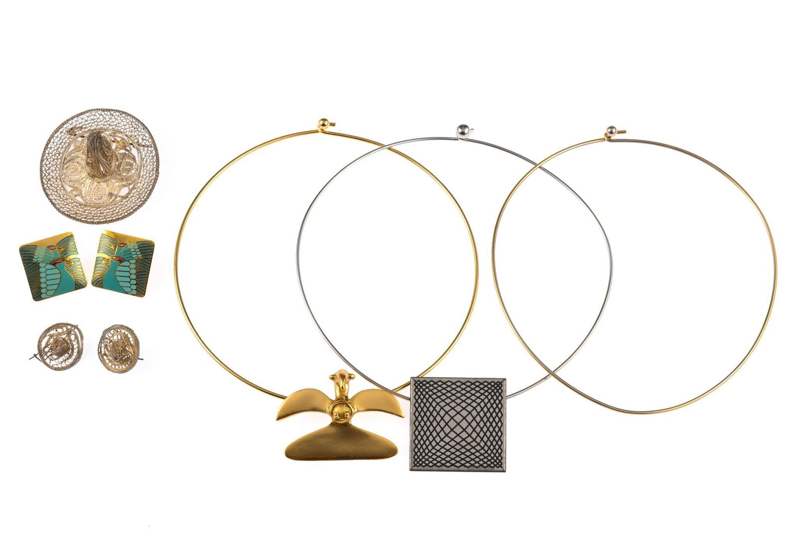 8 Pcs Vintage Jewelry incl. Alva (1 of 5)