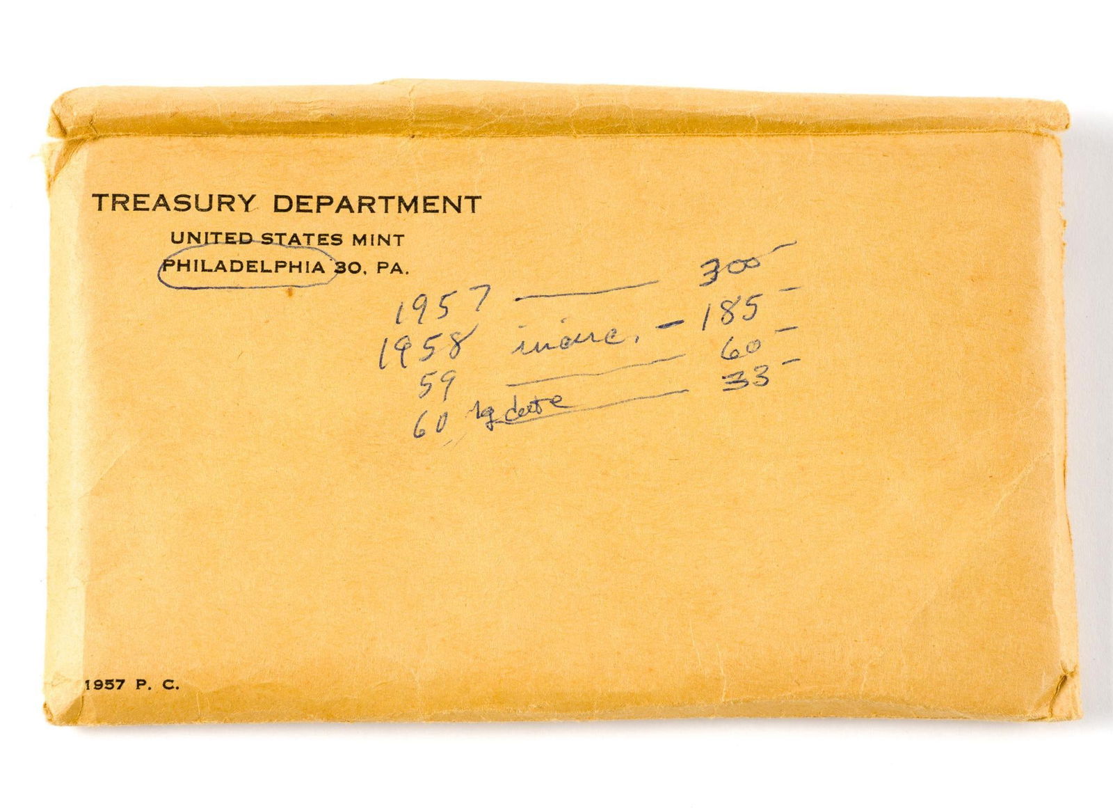 United States Silver Mint Sets Including 1957 (1 of 2)