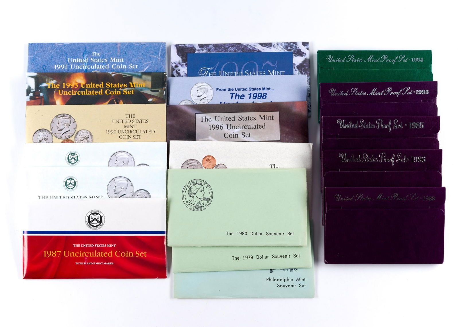 Eighteen Mint And Proof Sets (1 of 1)