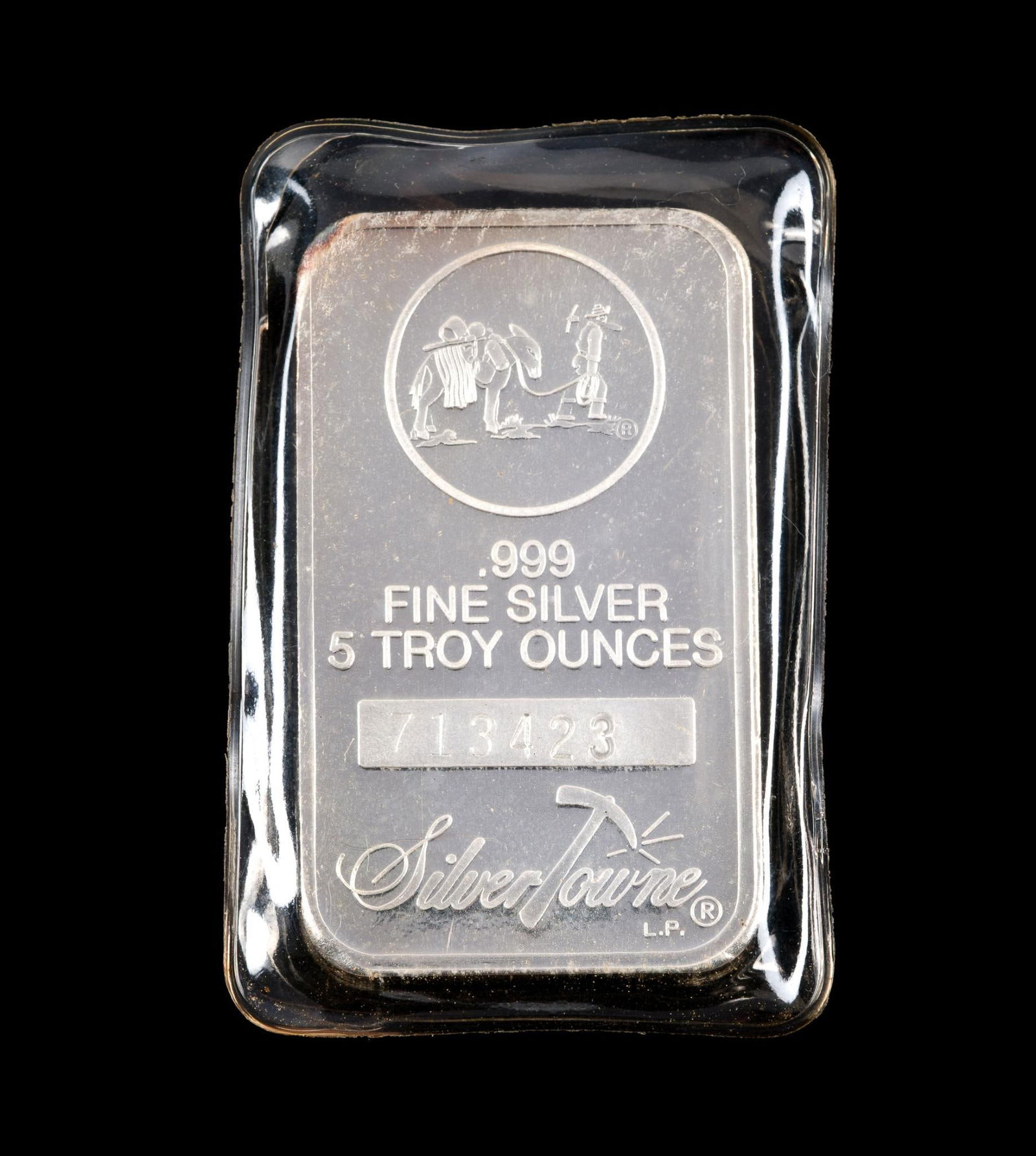 Five Ounce Pure Silver Bar (1 of 3)