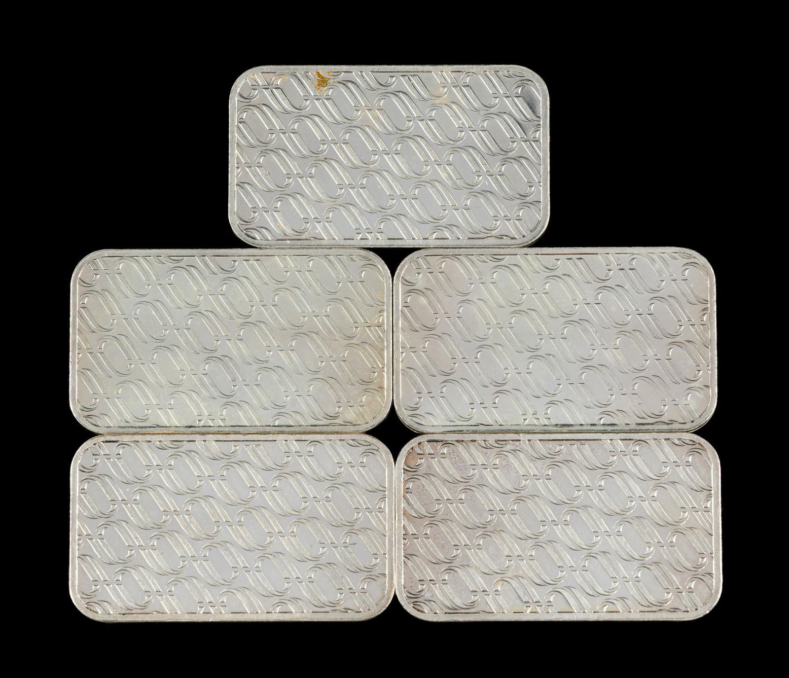 Five Silver One Ounce Bars - 2