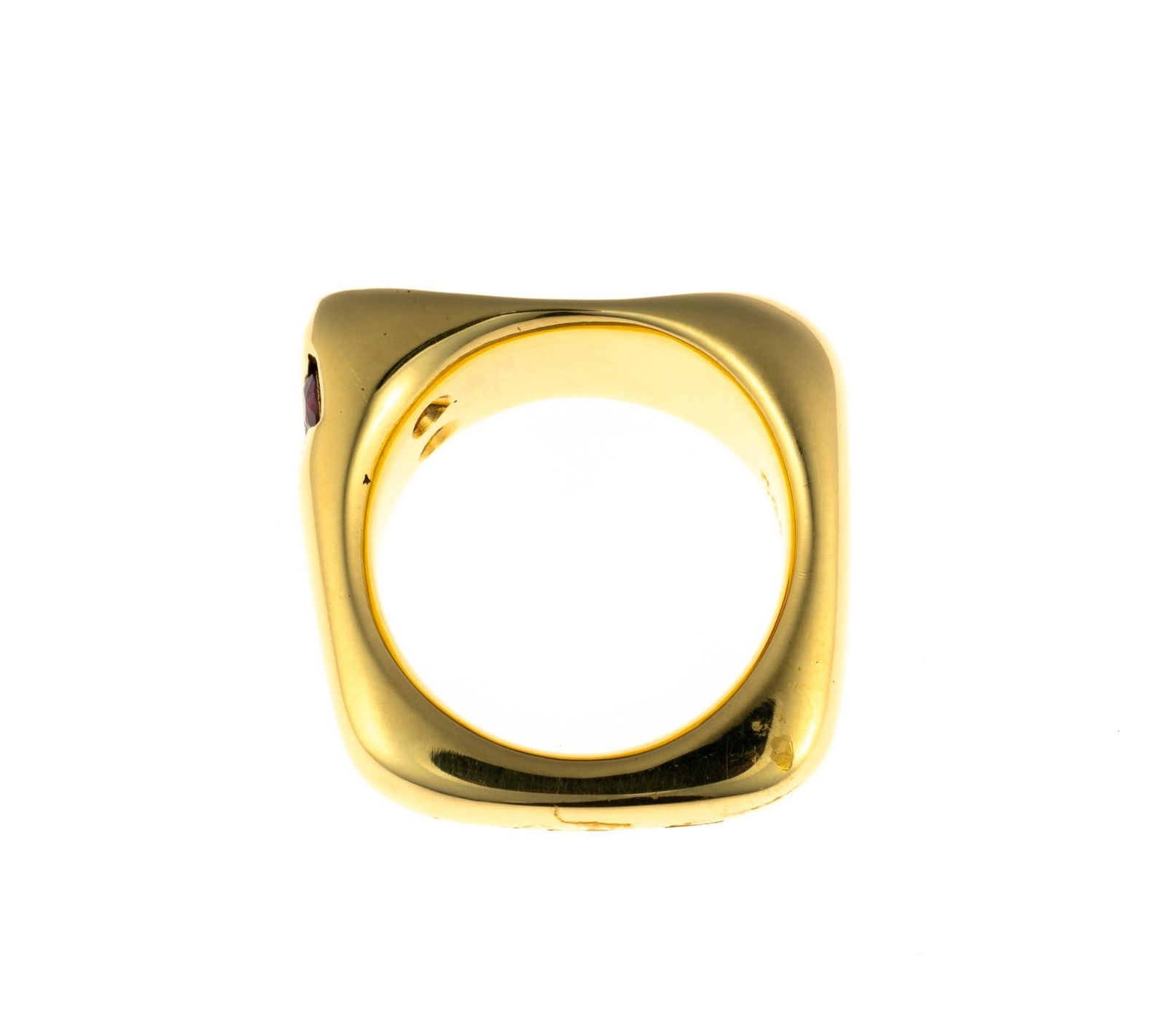 18K Gold and Ruby Ring - 3