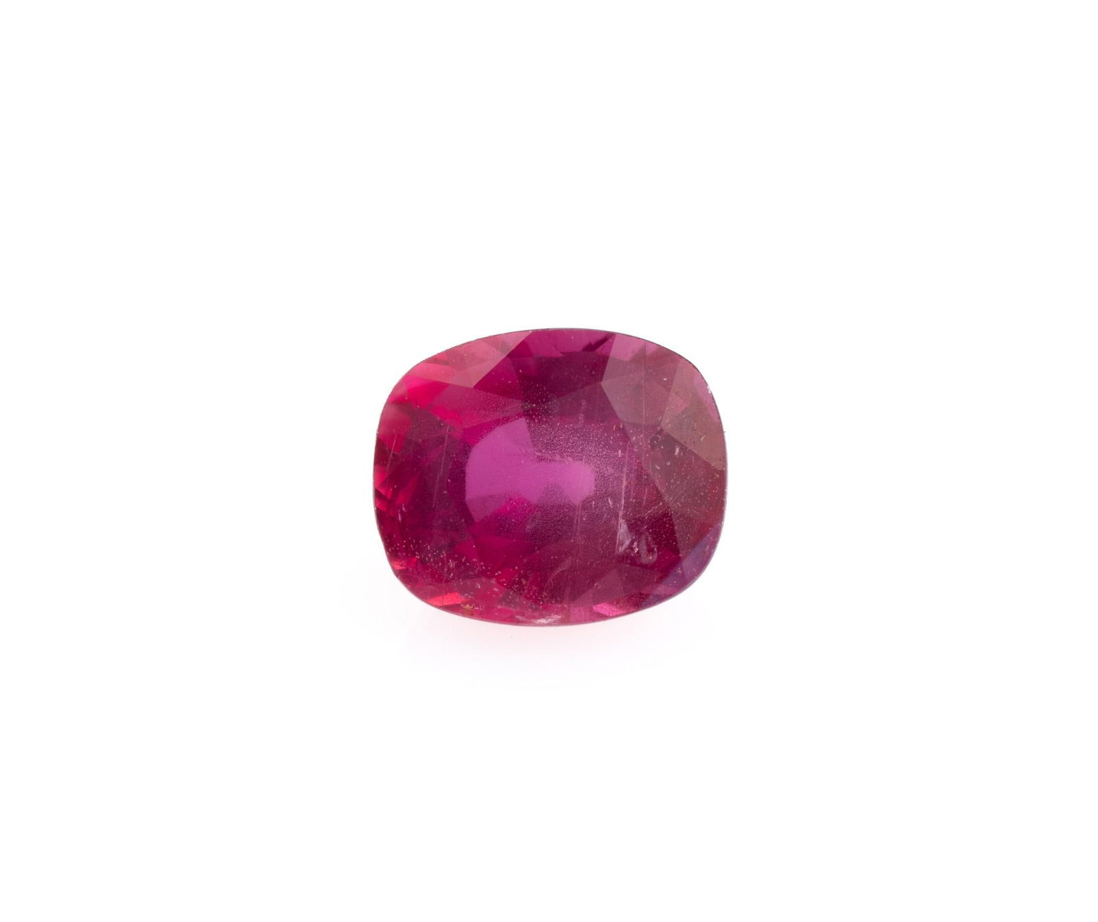 Natural Ruby Gemstone with Lab Report - 2