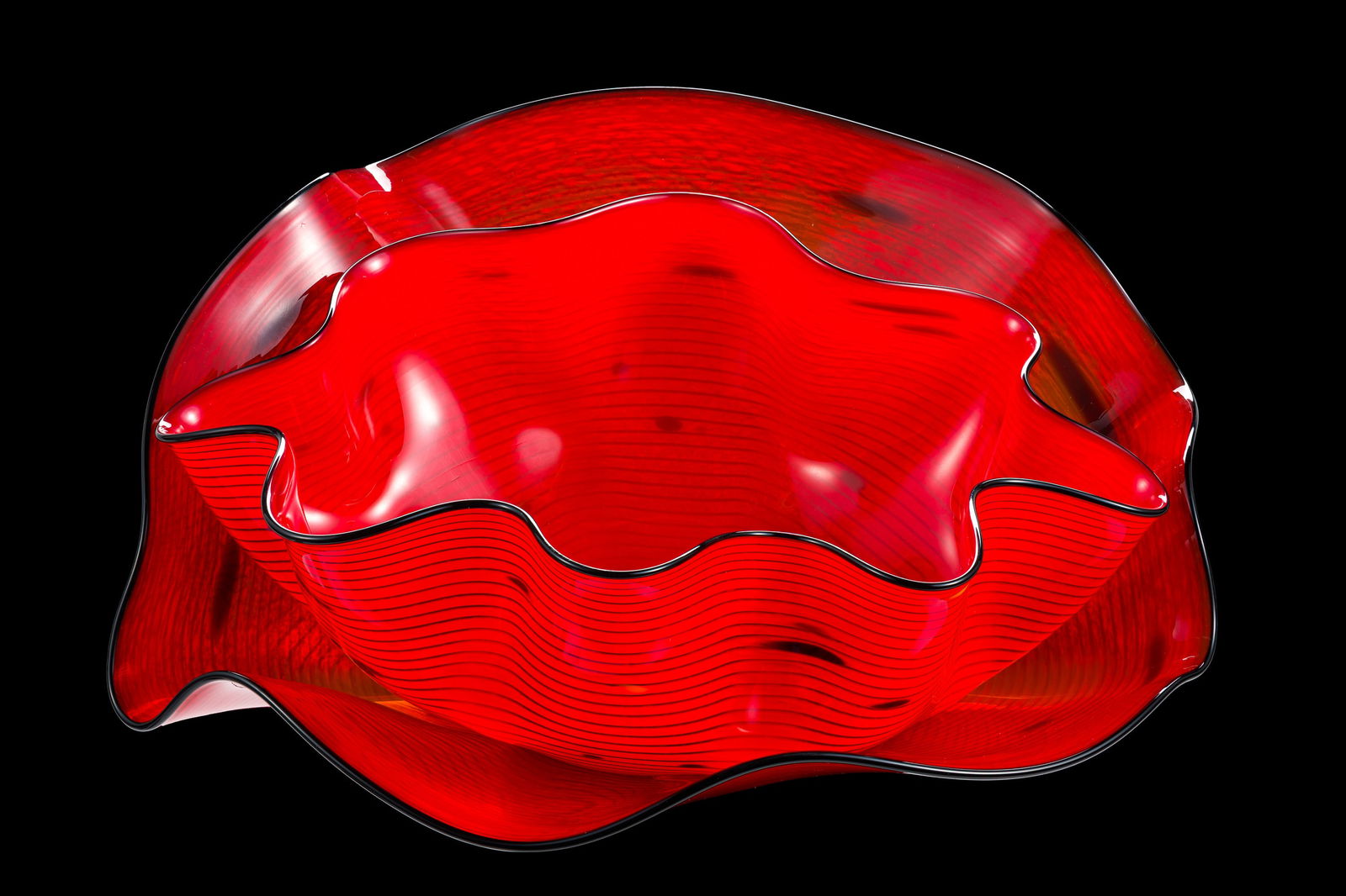 Dale Chihuly Roman Red Seaform Pair (1 of 8)