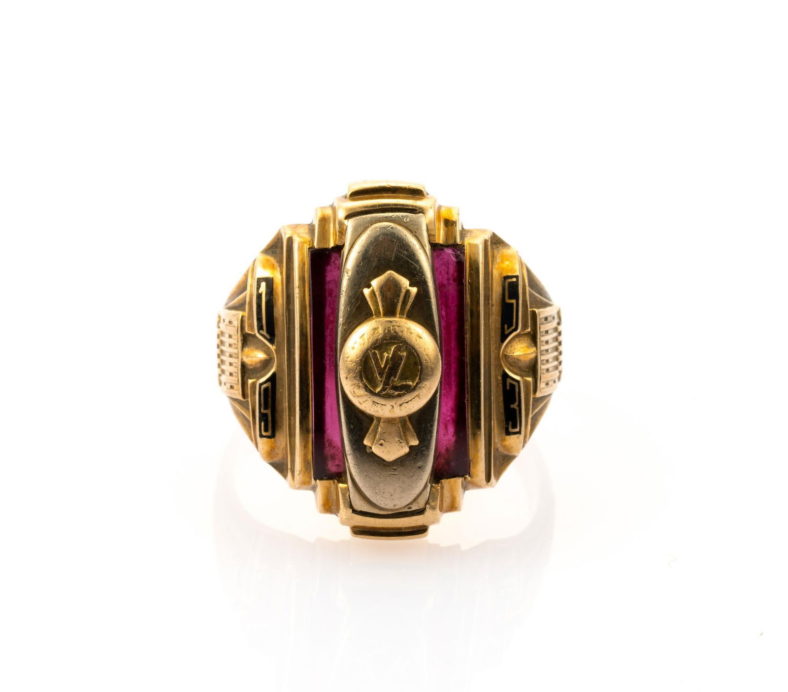 10K Gold Class Ring - 2