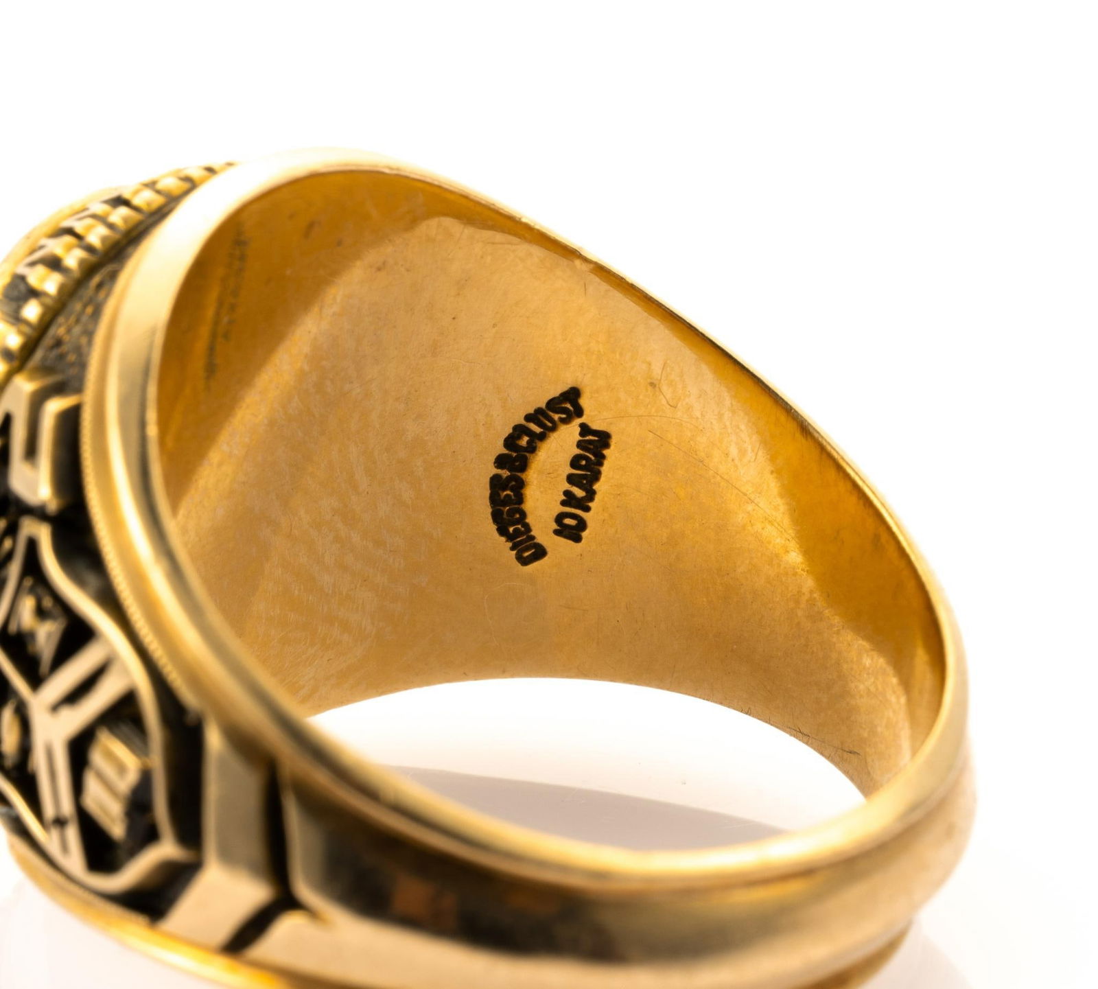 10K Gold Class Ring - 4