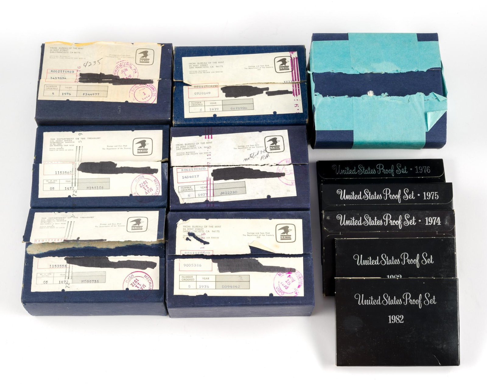 Forty Proof Sets: The sets are from the 1970's and 1980's.