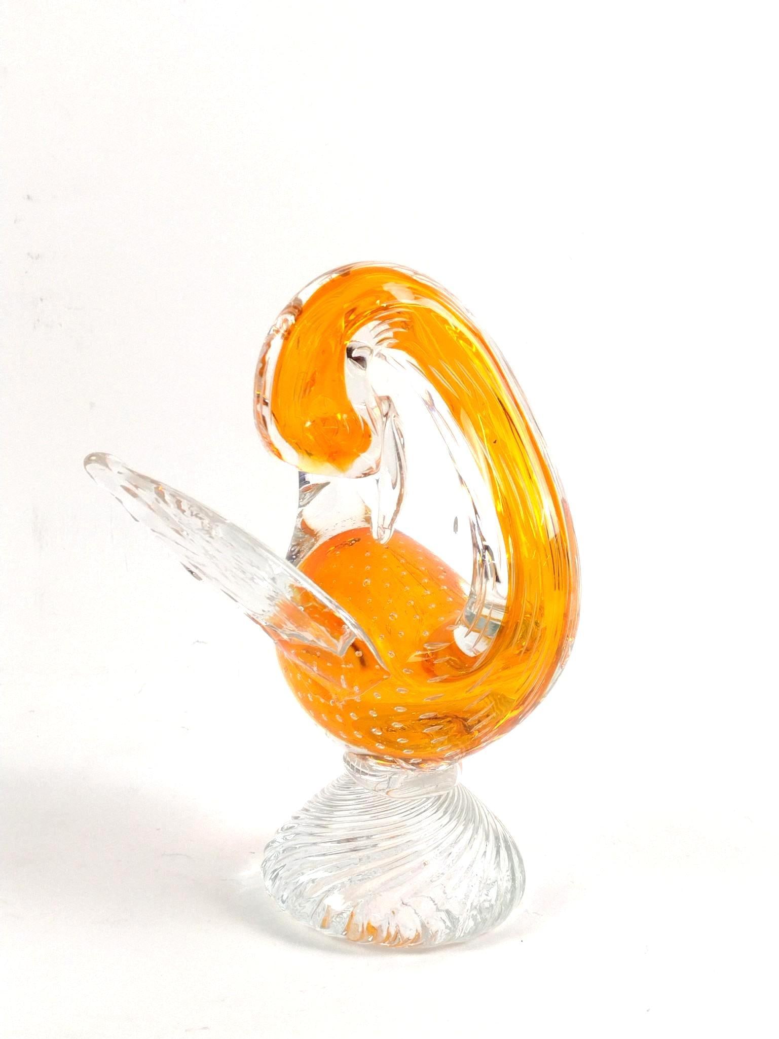 Murano Glass Swan (1 of 4)