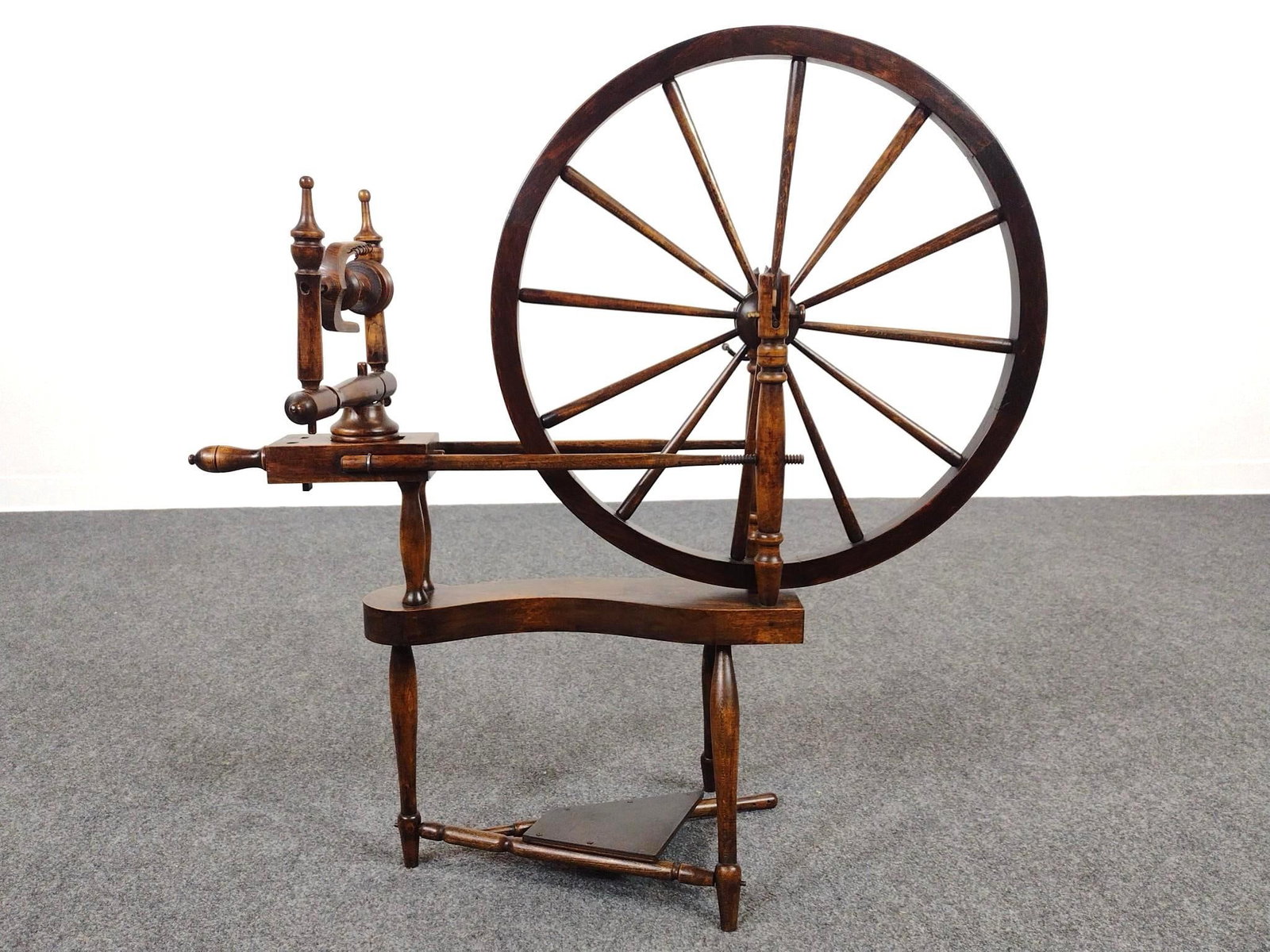 English 19th Century Spinning Wheel (1 of 6)