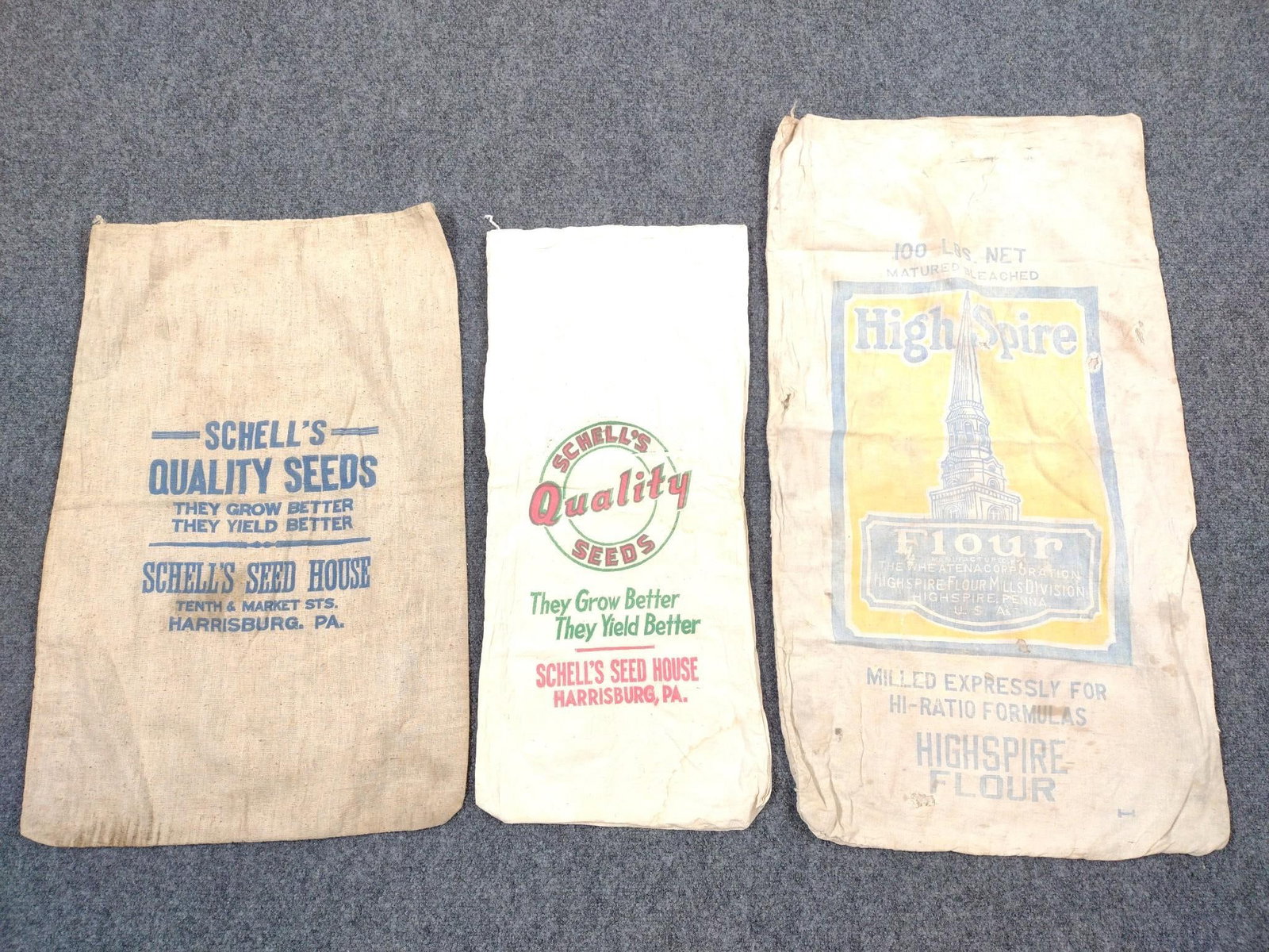 3 Harrisburg/Highspire Seed & Flour Bags (1 of 4)