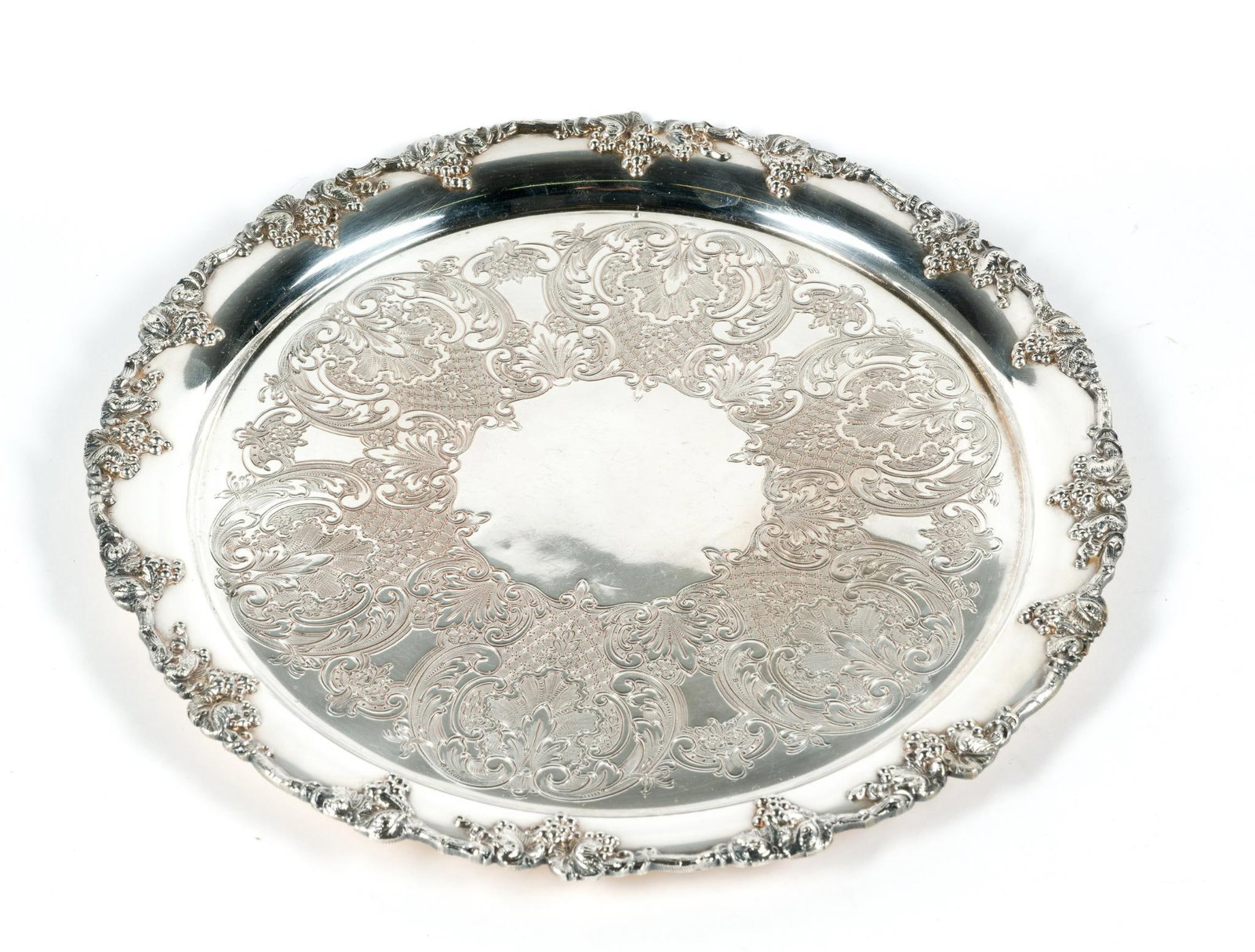Wallace Silverplate Tray (1 of 2)
