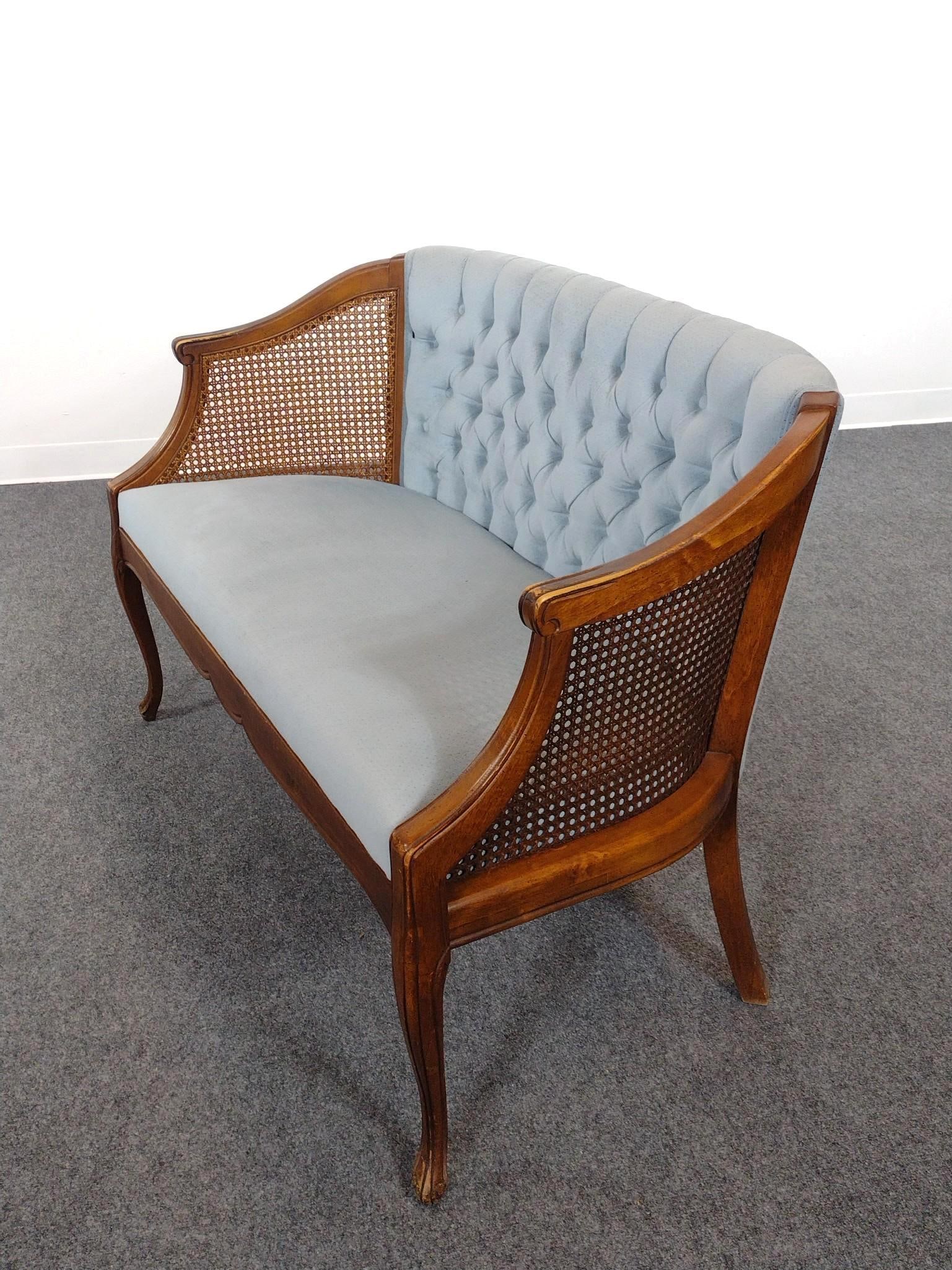 Tufted Back Settee - 5