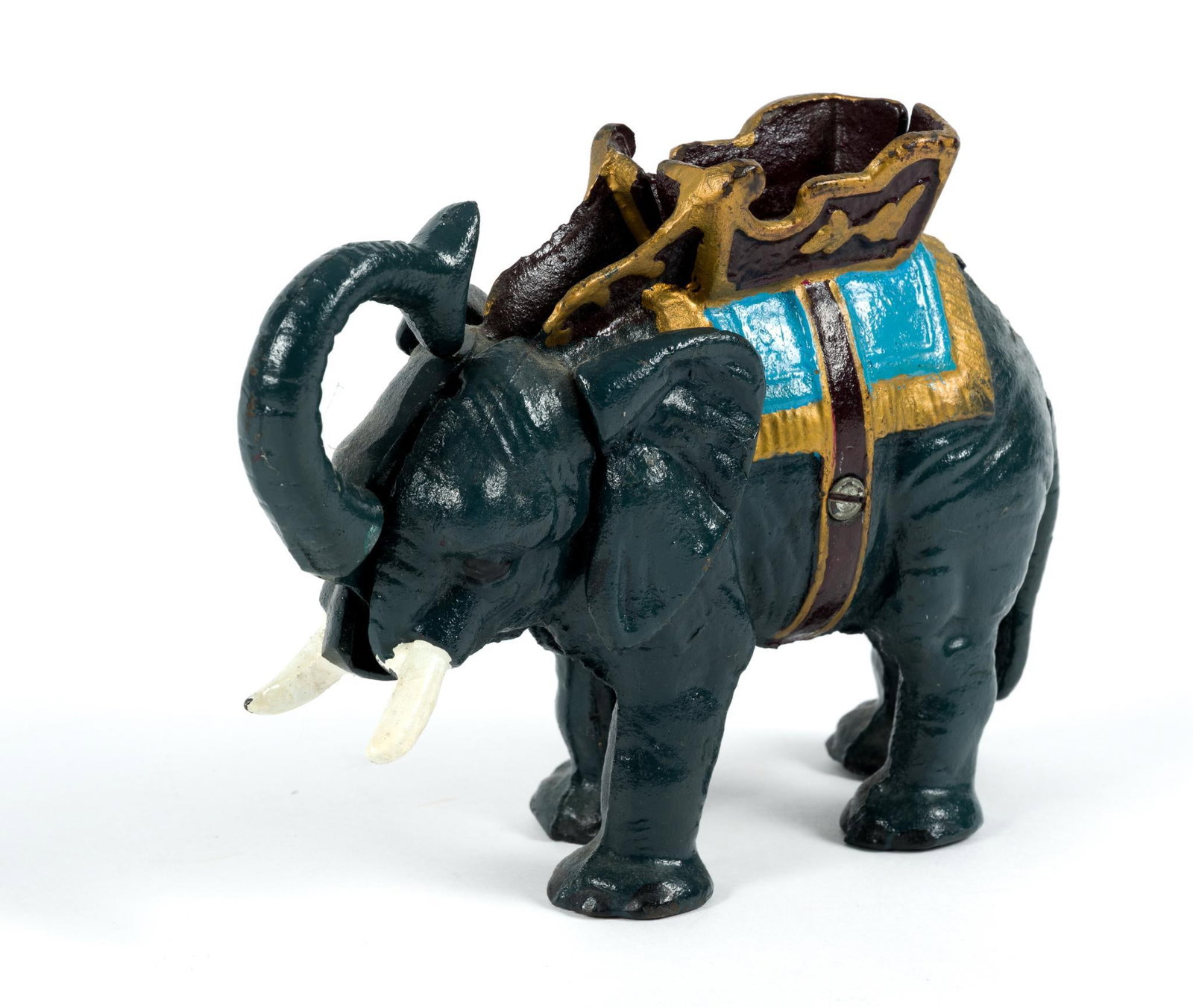 Cast Iron Mechanical Elephant Bank (1 of 3)