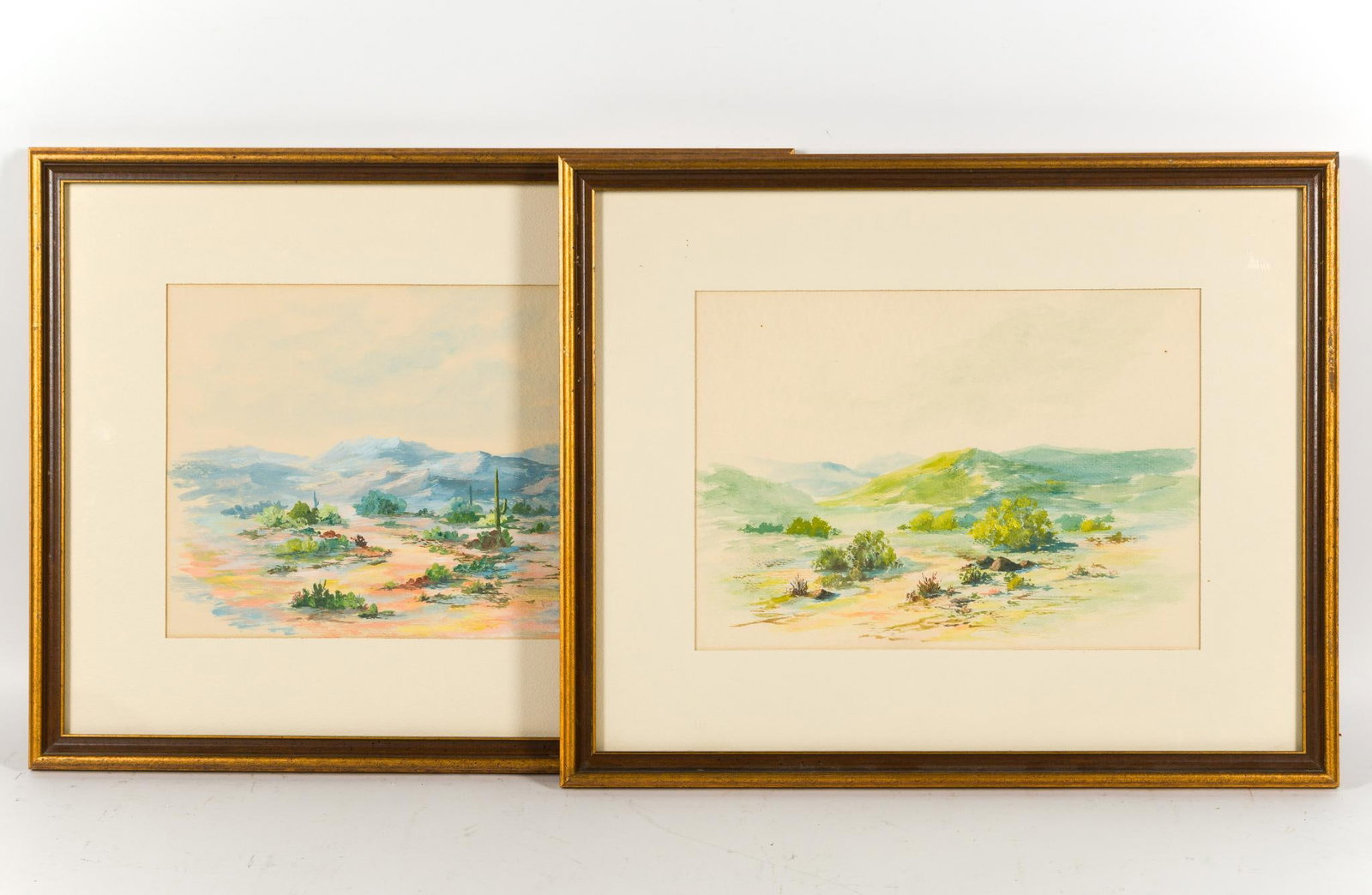 2 Polly Black Signed Watercolors (1 of 7)