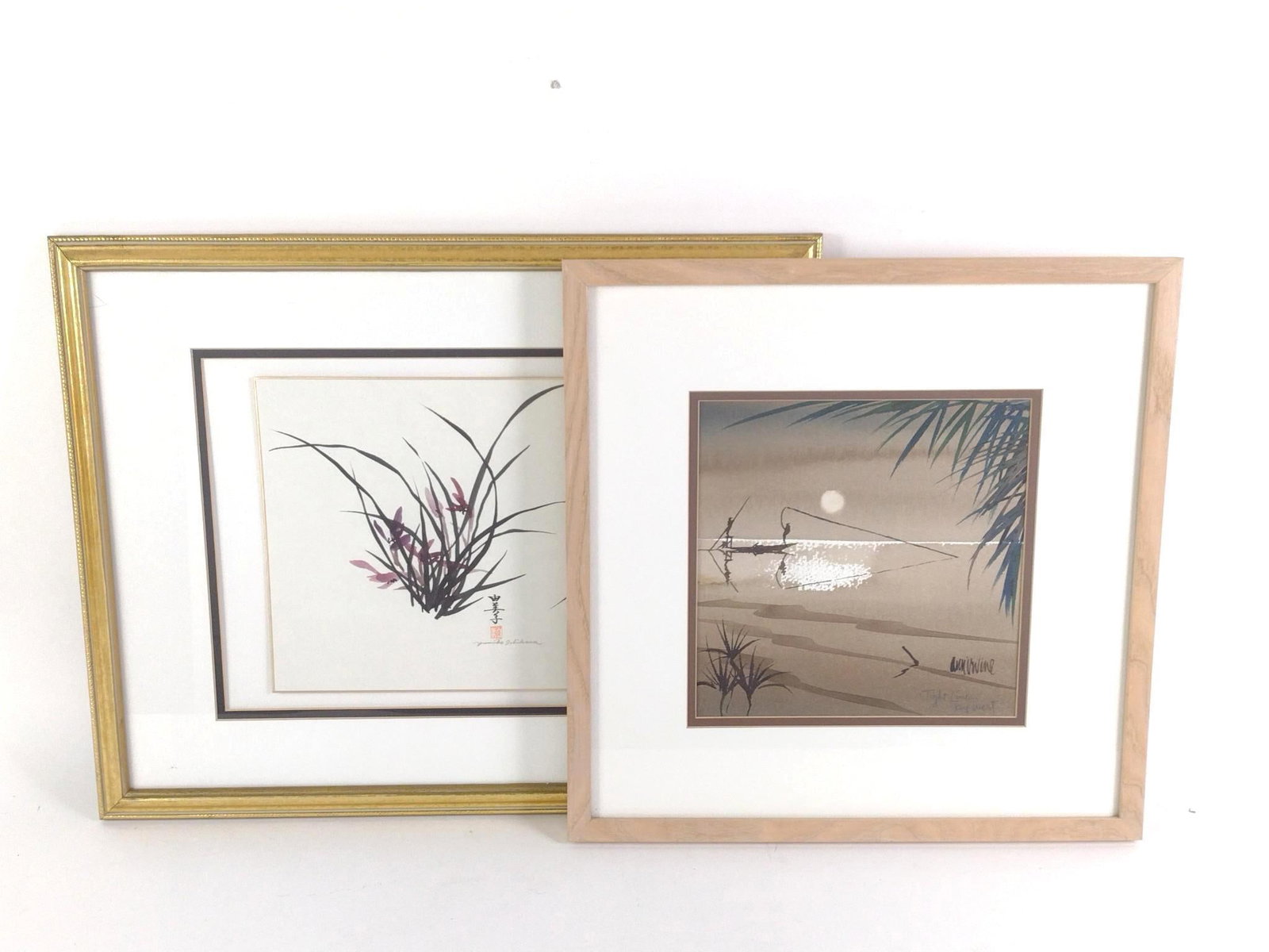 2 Signed Watercolors Incl. Ann Irvine (1 of 5)