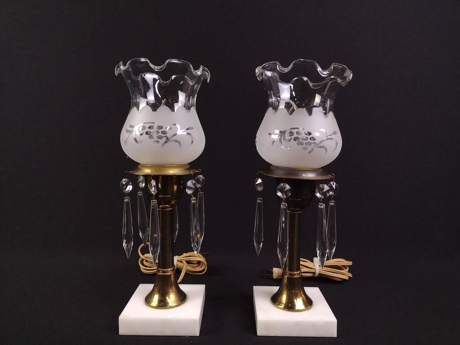 Pair Of Boudoir Lamps (1 of 2)