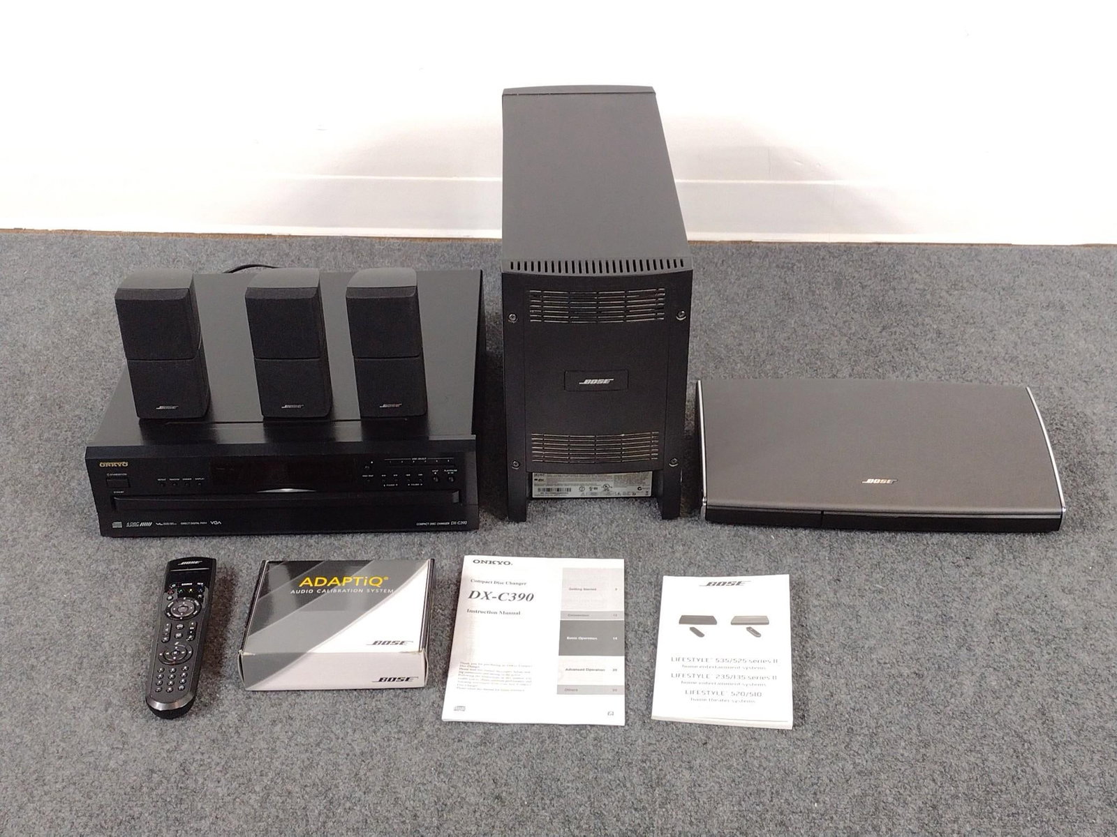 Onkyo 6 Disk Changer & Bose Lifestyle Sound System (1 of 9)