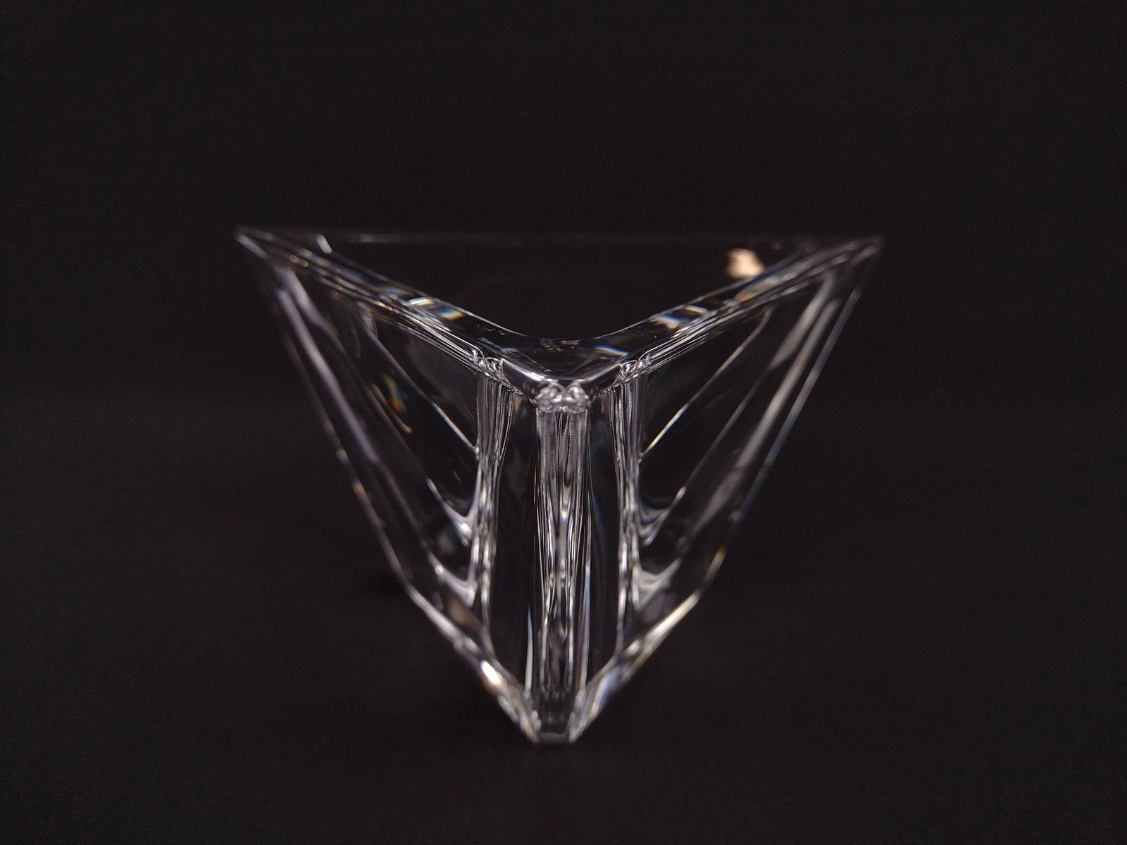 Orrefors Triangle Dish - 4