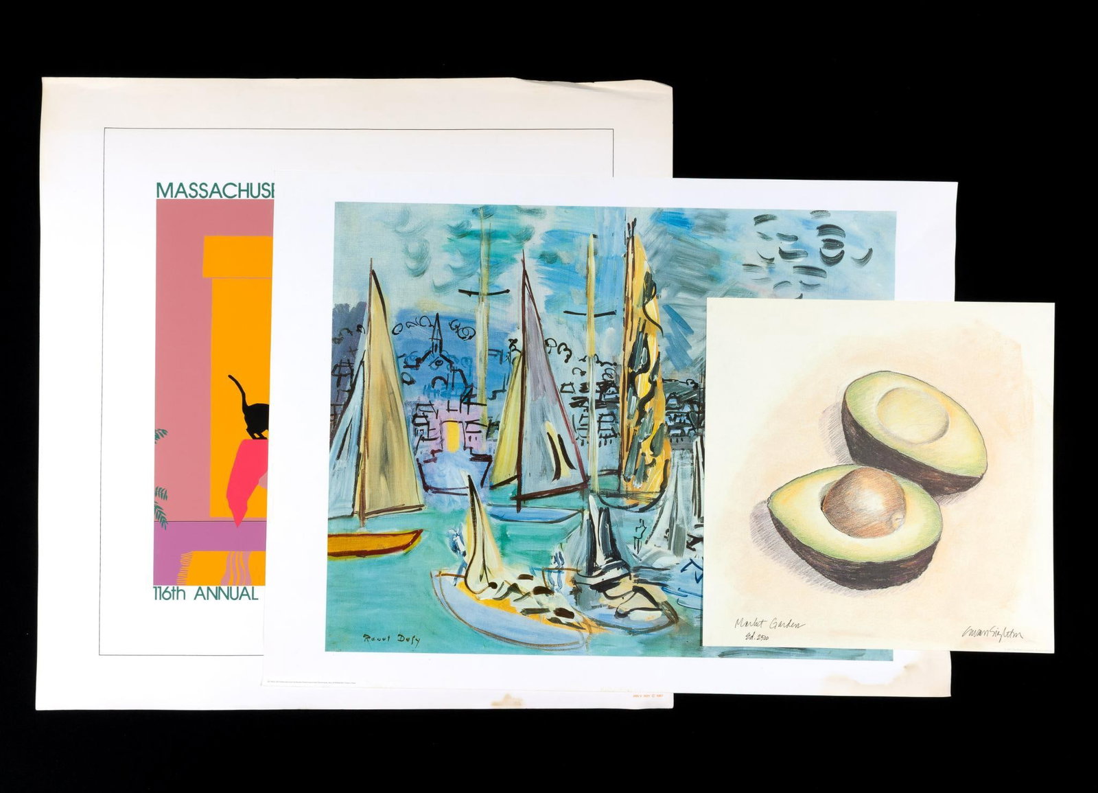 3 Unframed Prints incl. Susan Singleton (1 of 10)