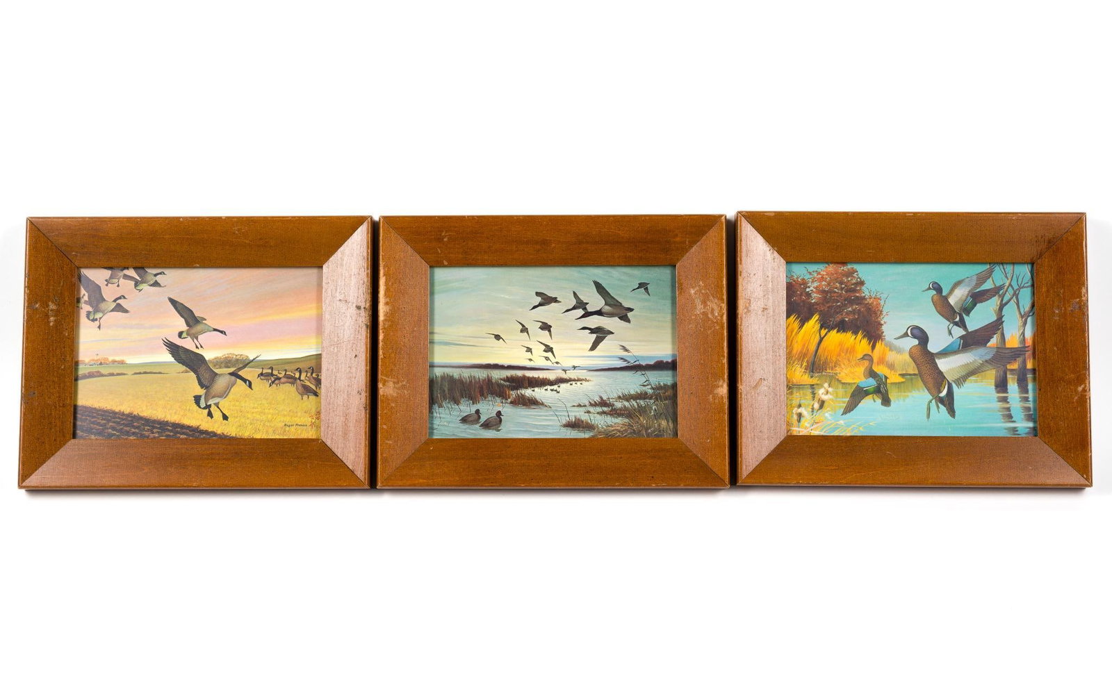 Set of Three Bird Wall Hangings (1 of 7)