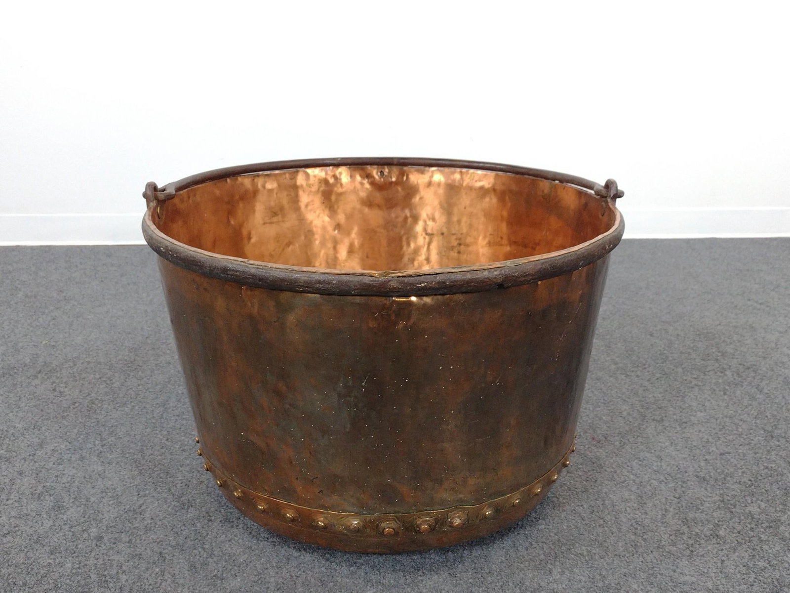 Large Copper Apple Butter (1 of 4)