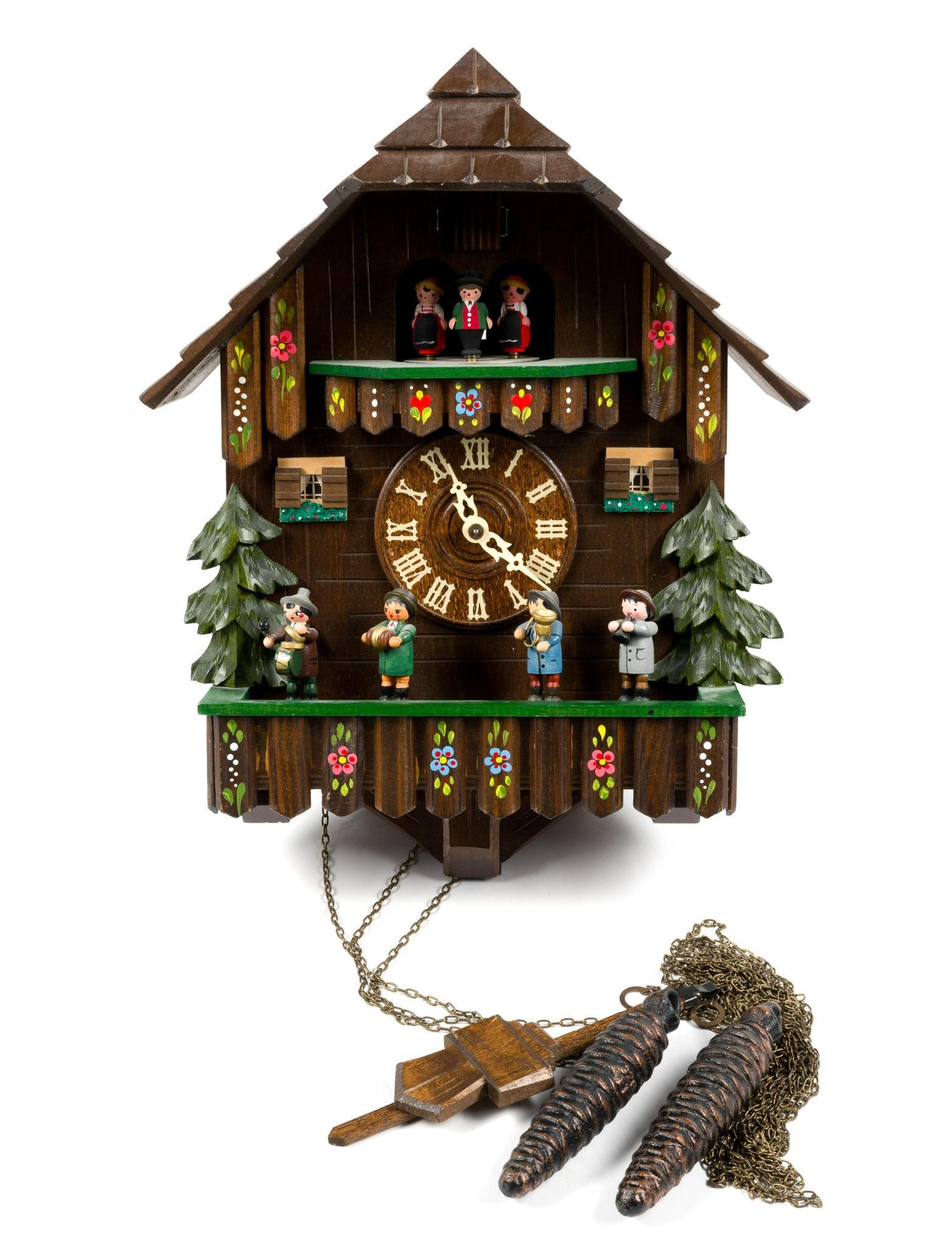 Vintage Swiss Cuendet Cuckoo Clock (1 of 3)