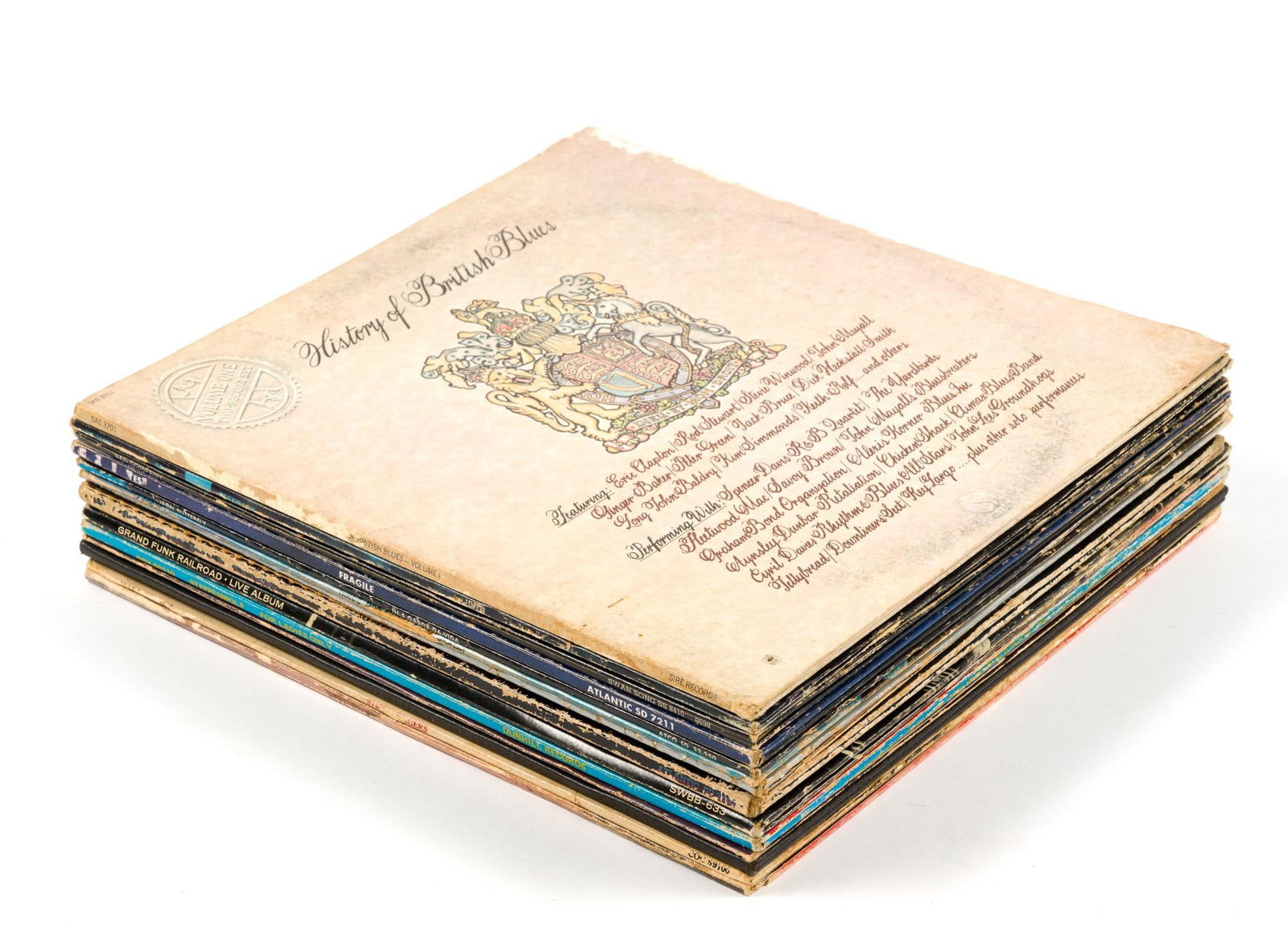 13 Vintage Classic Rock Vinyls Incl. Rolling Stones and CSNY (1 of 2)