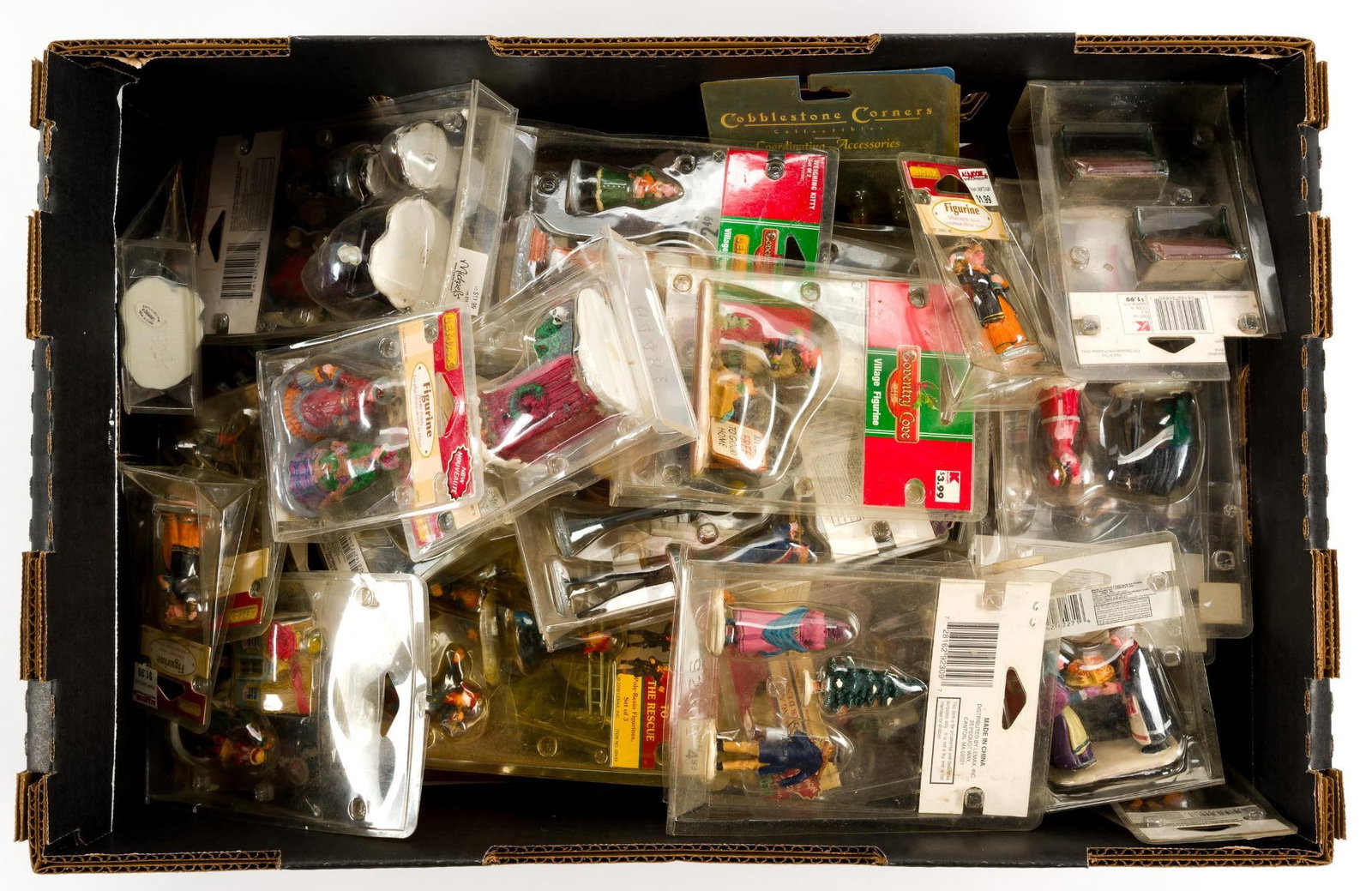 Large Lot of Christmas Village Figurines (1 of 1)