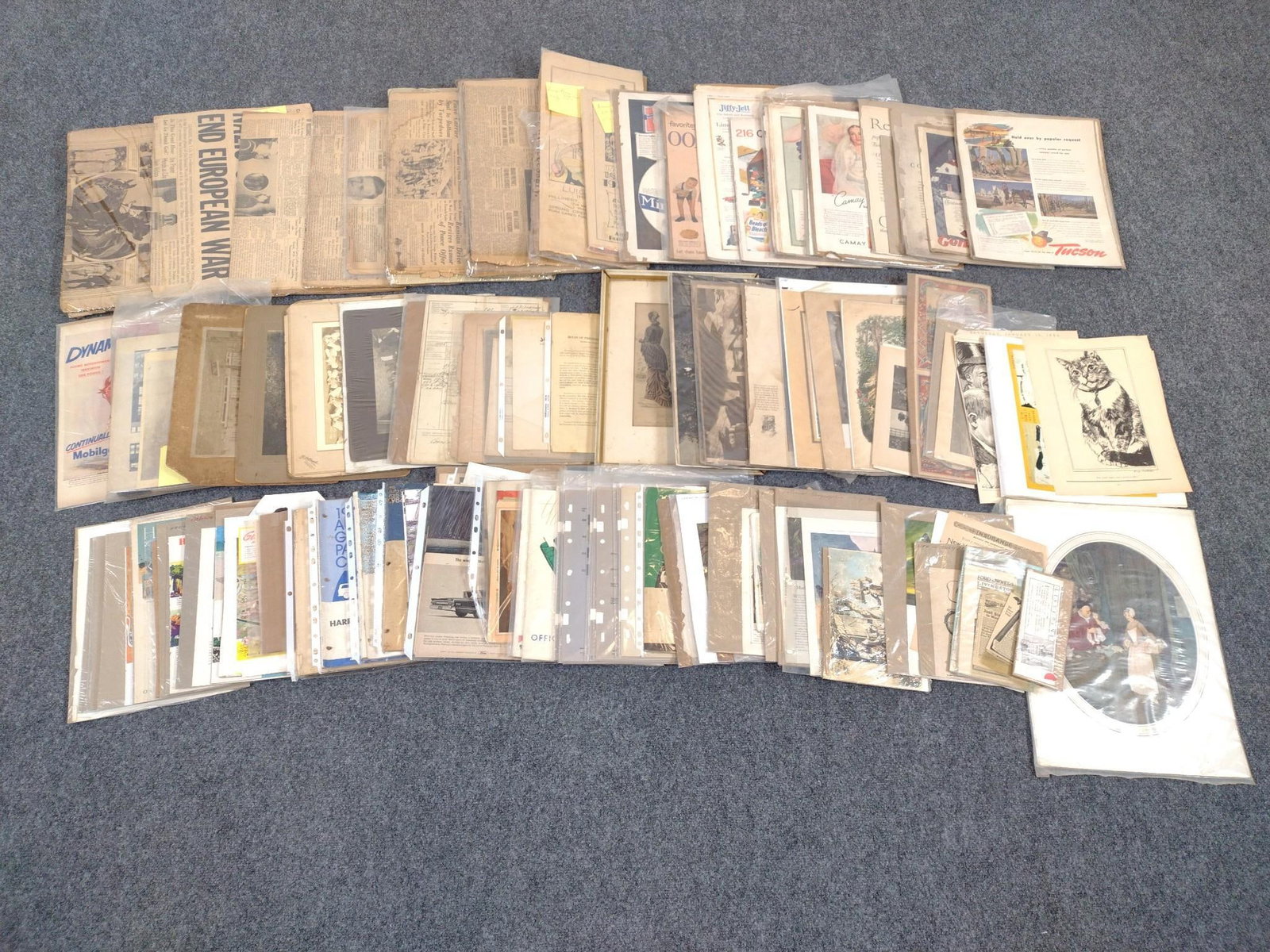 Large Lot of Vintage Ephemera (1 of 7)