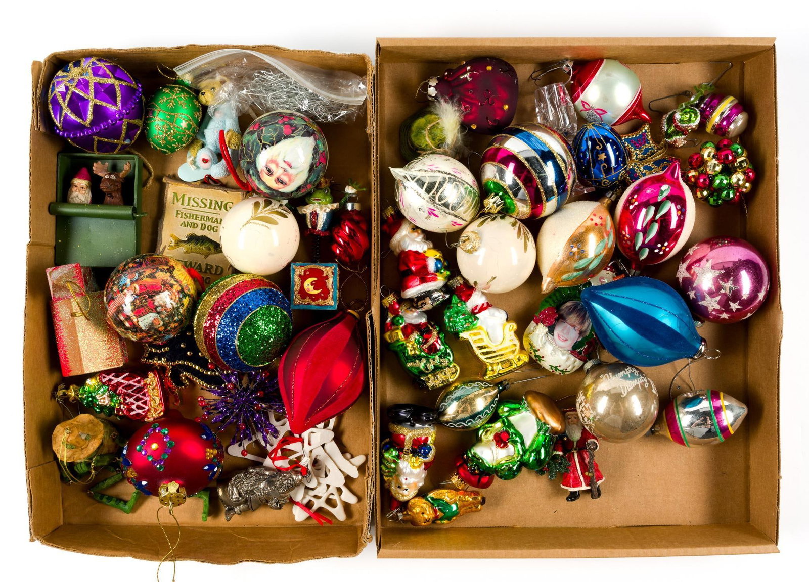 Assorted Vintage Christmas Ornaments (1 of 5)