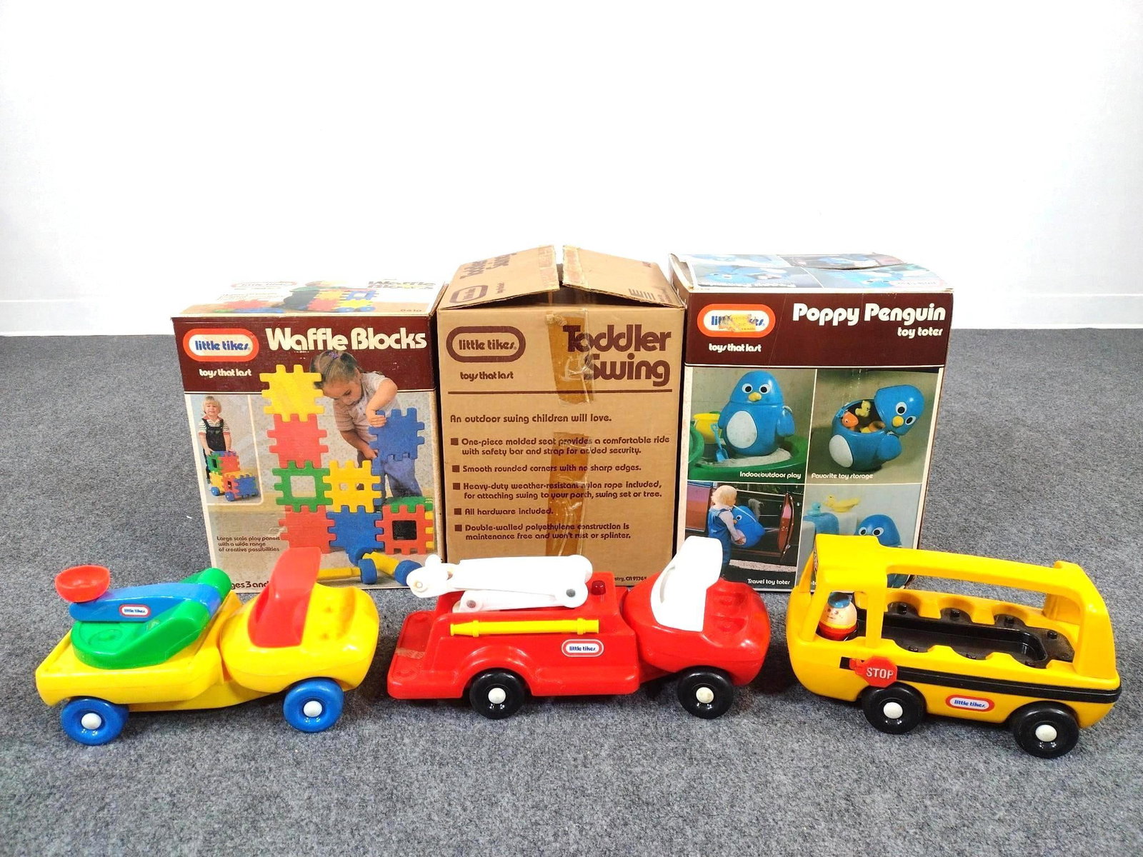 Little Tikes Childrens Toys Incl. Toddler Swing: Also includes Waffle Blocks, Poppy Penguin and more.