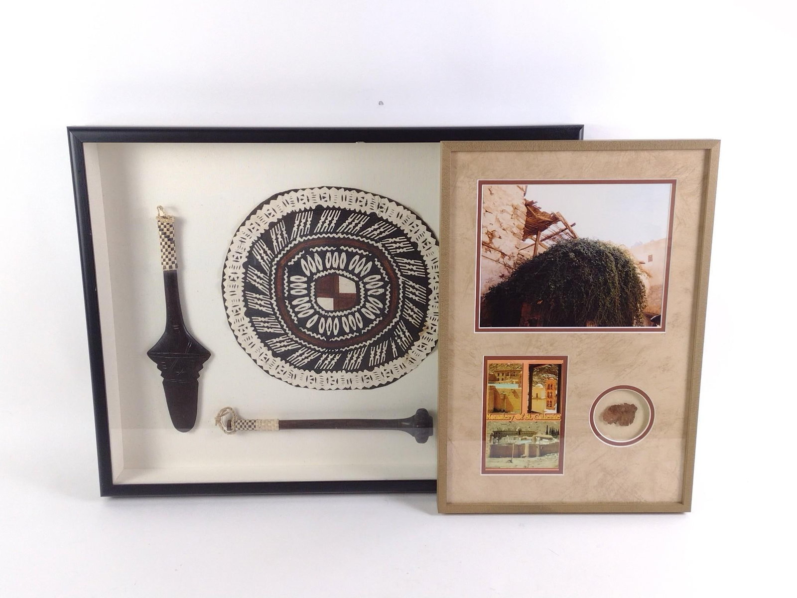 2 Framed Displays incl. Monastery of St. Catherine (1 of 5)