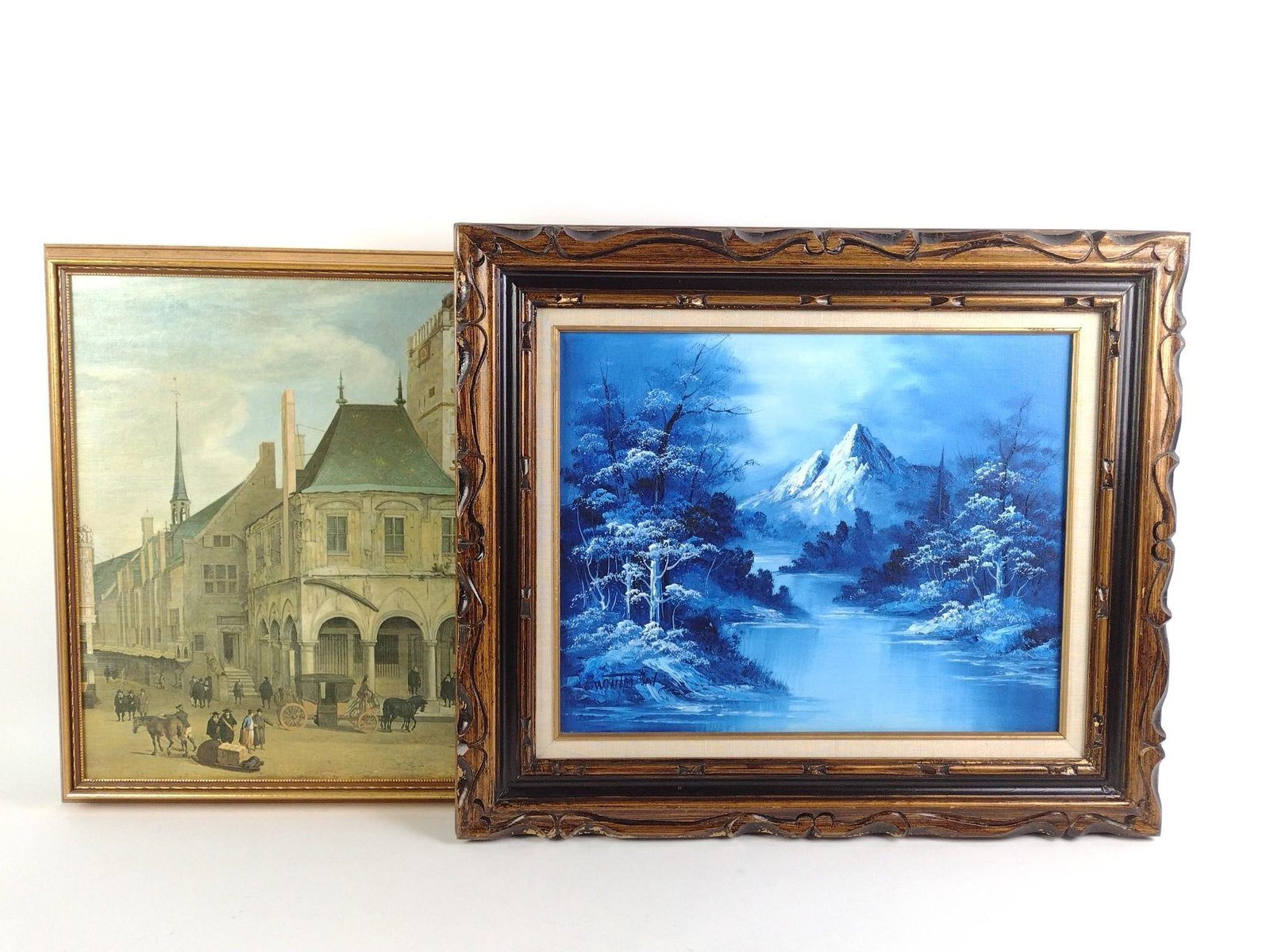 2 Oil Paintings Incl. G. Whitman (1 of 4)