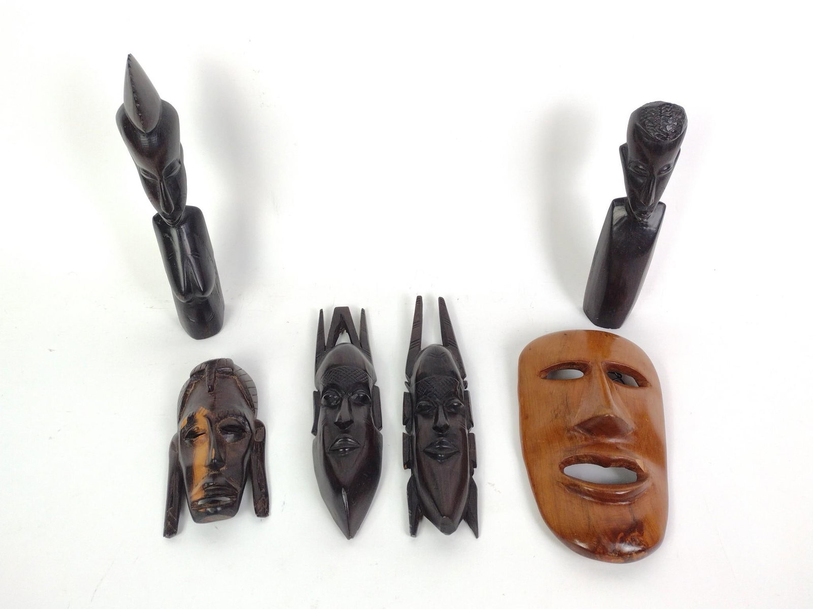 Carved African Masks and Statues (1 of 7)