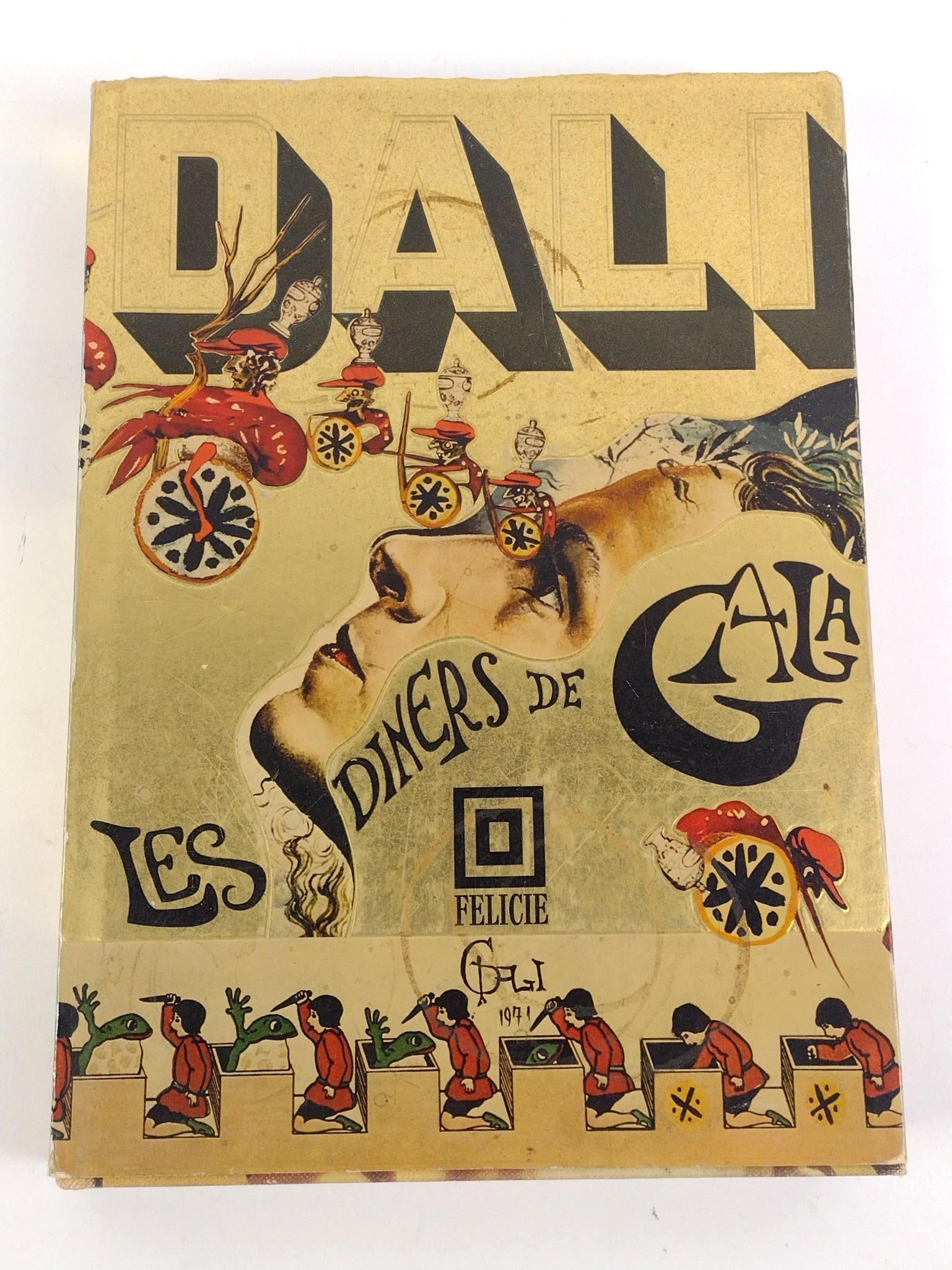 "Les Diners De Gala" By Cptn. J. Peter Moore & Salvador Dali: Signed.