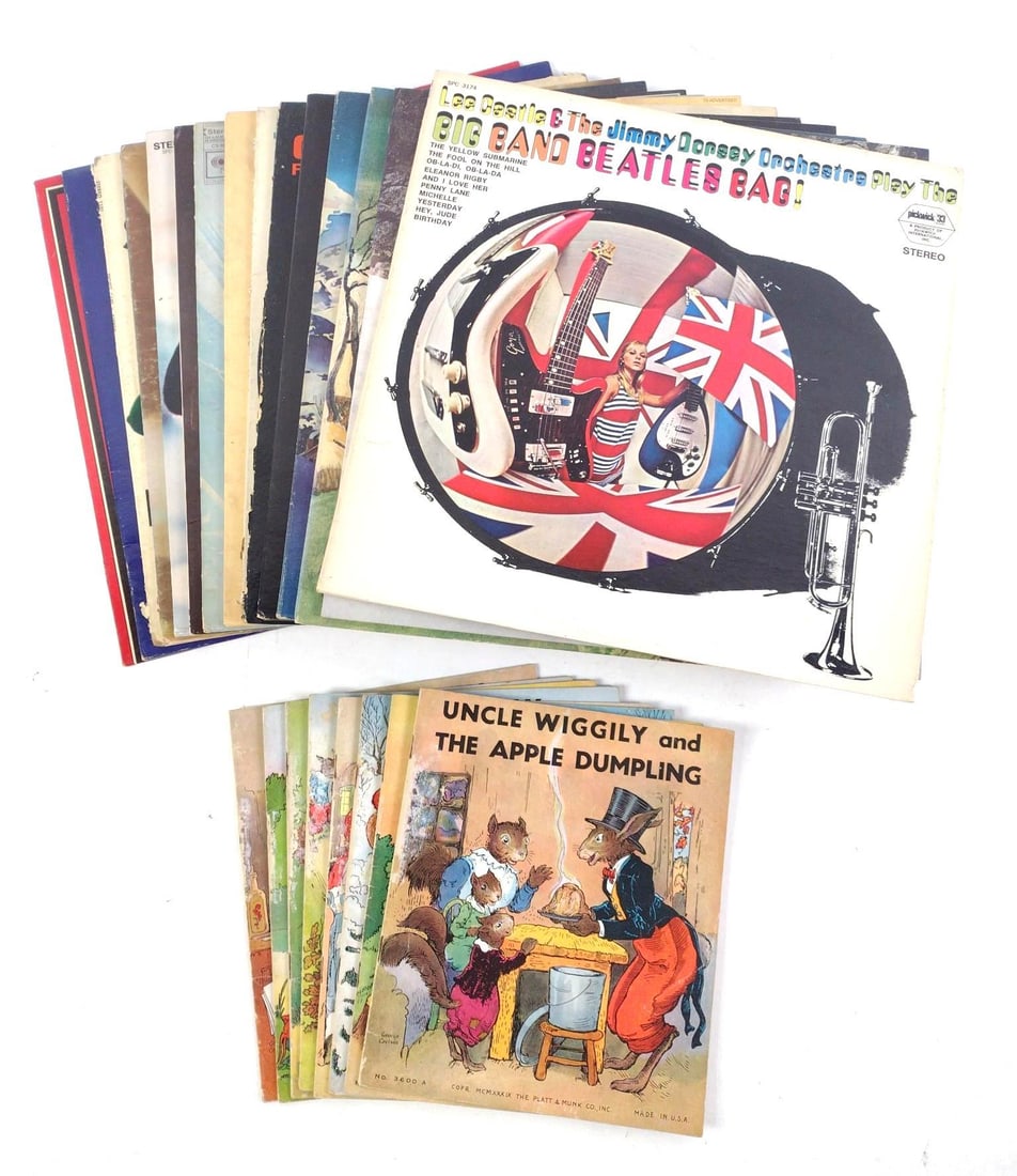 Records & Uncle Wiggily Books (1 of 6)