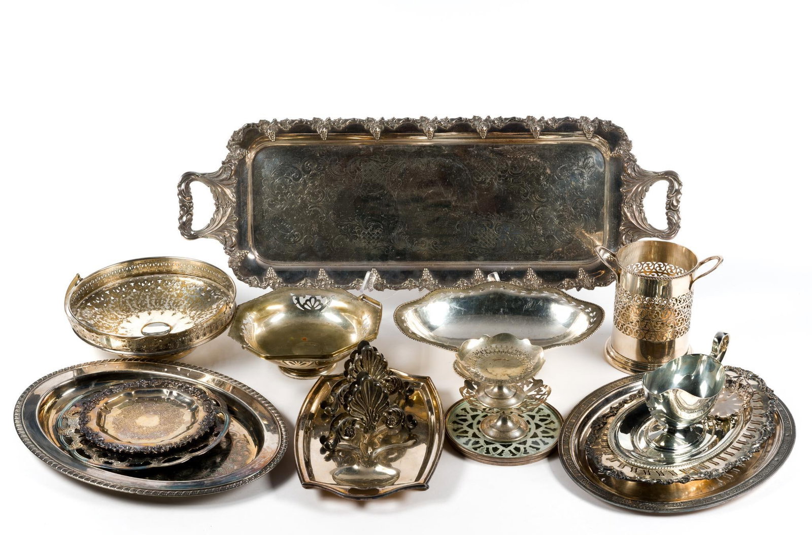 Assorted Vintage Silverplate Tableware (1 of 7)