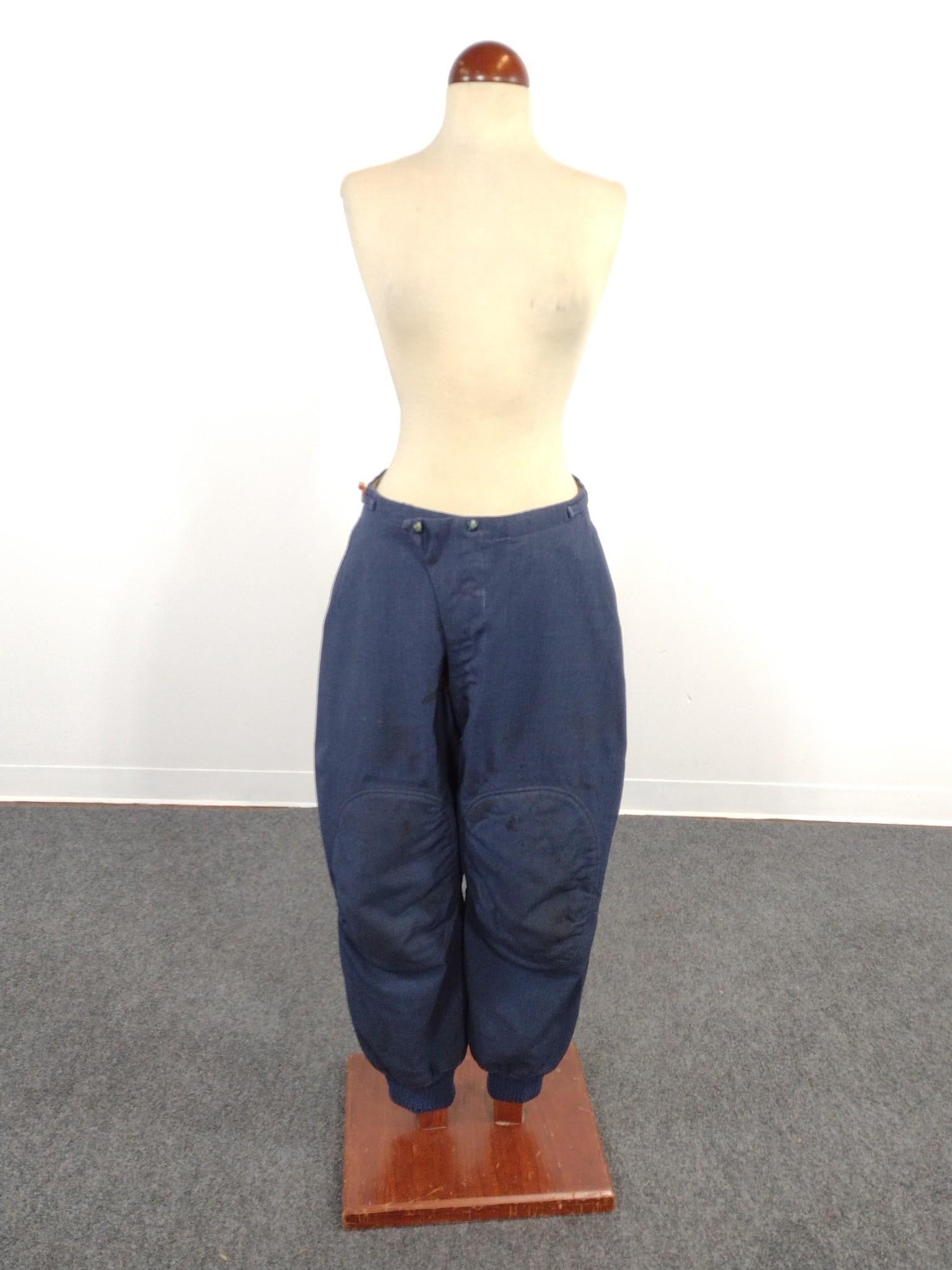 Vintage 1940's WWII Airforce Flying Trousers: Size 38.