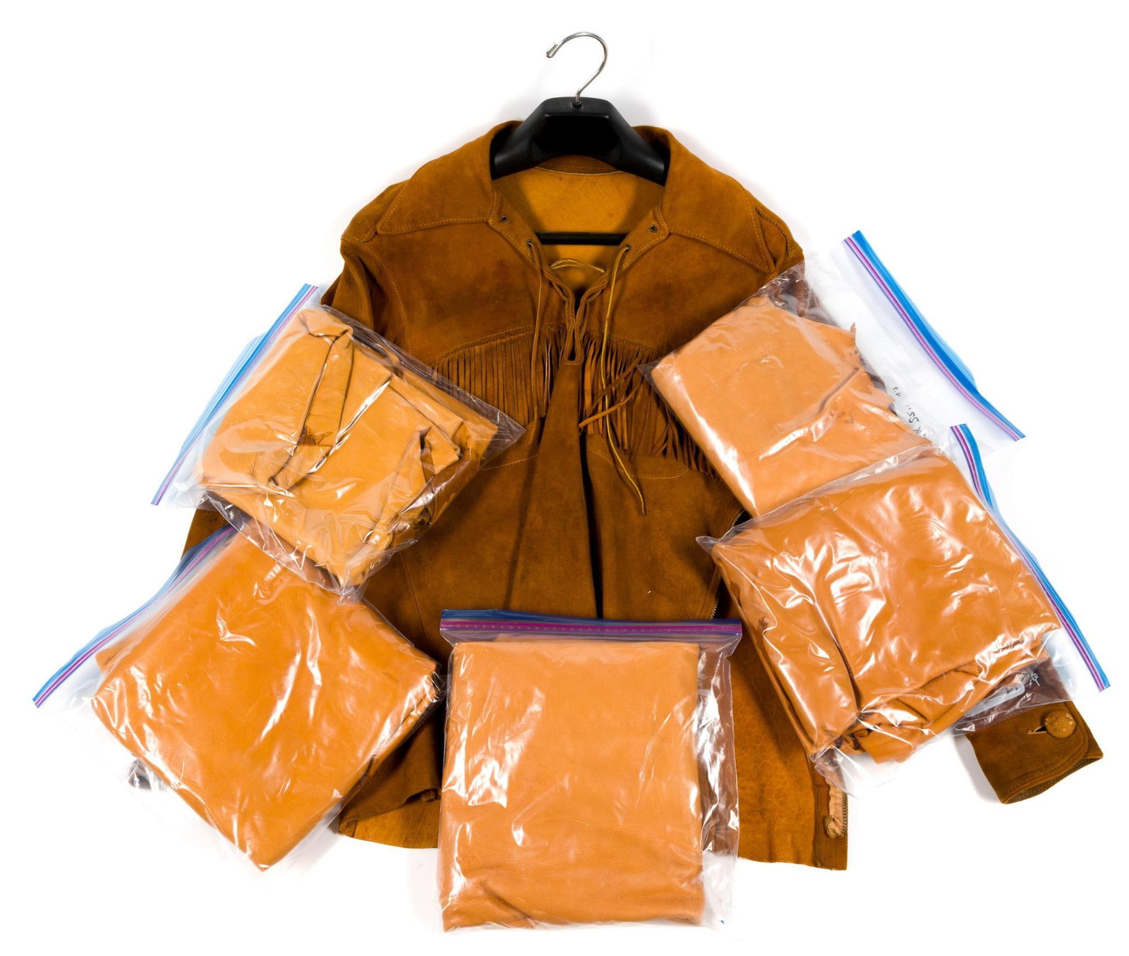 4 Deer Skins & Brown Western Jacket (1 of 3)