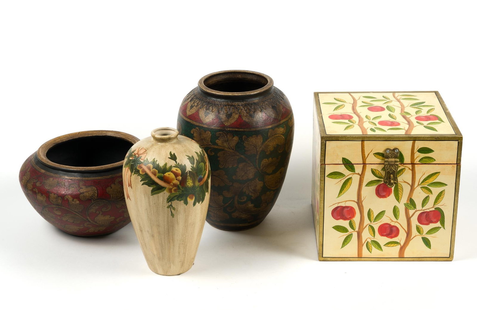 3 Wildwood Accents Vases & Decorative Box (1 of 5)