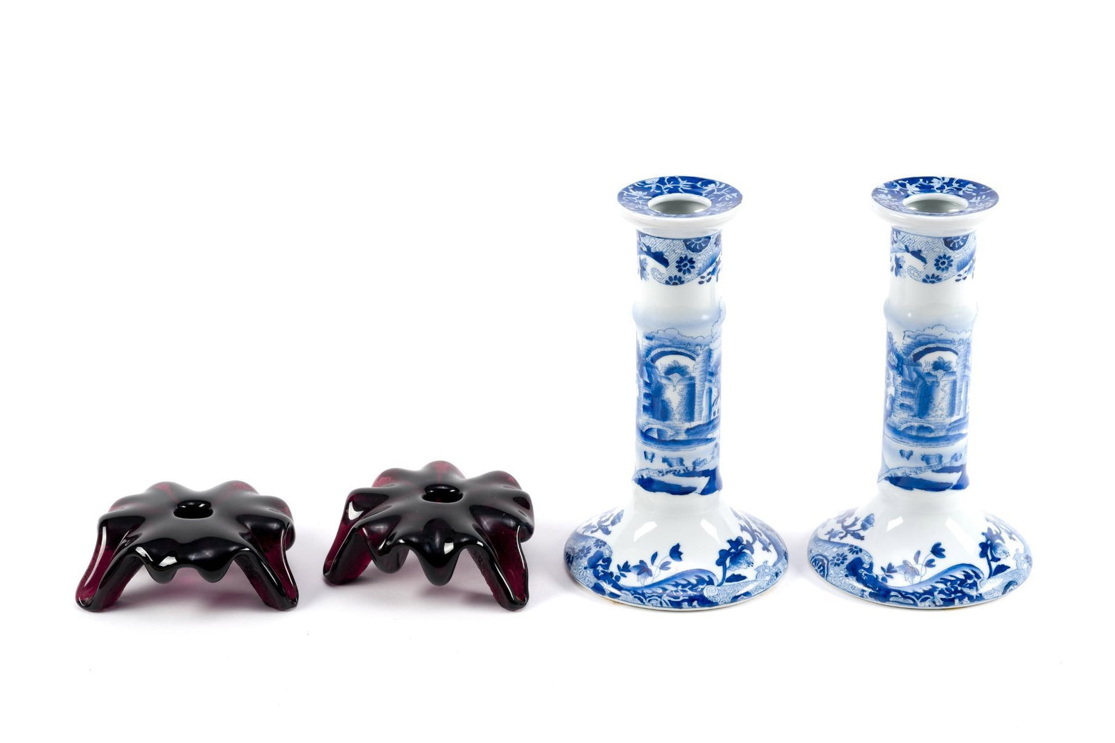 Art Glass Candle Holders & Vintage Ceramic Candle Sticks (1 of 3)