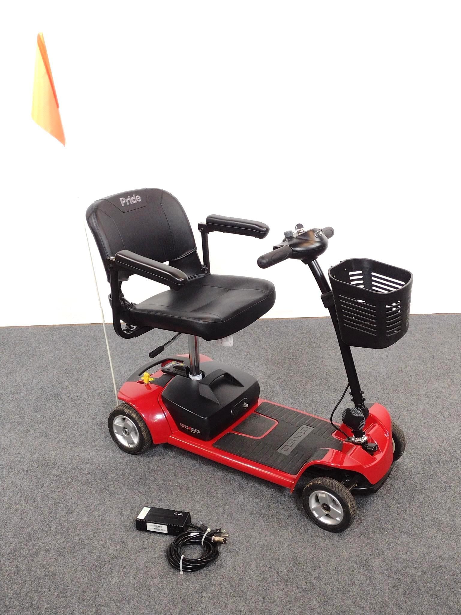 Go Go Ultra X Pride Electric Scooter: 20" wide X 40" long X 35" high. Working. Has charger.