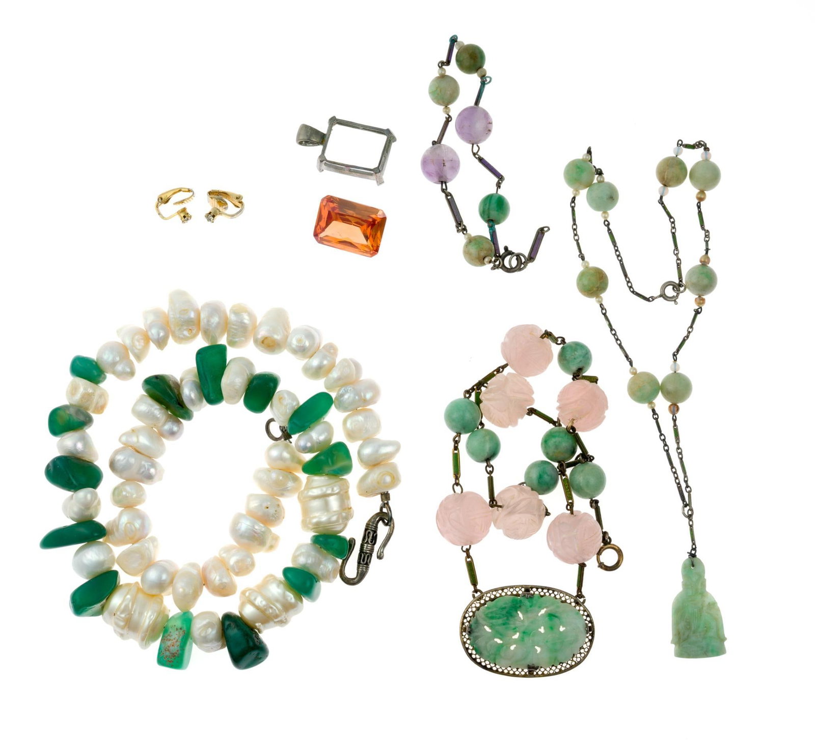 6 Pieces Vintage & Antique Jewelry (1 of 4)
