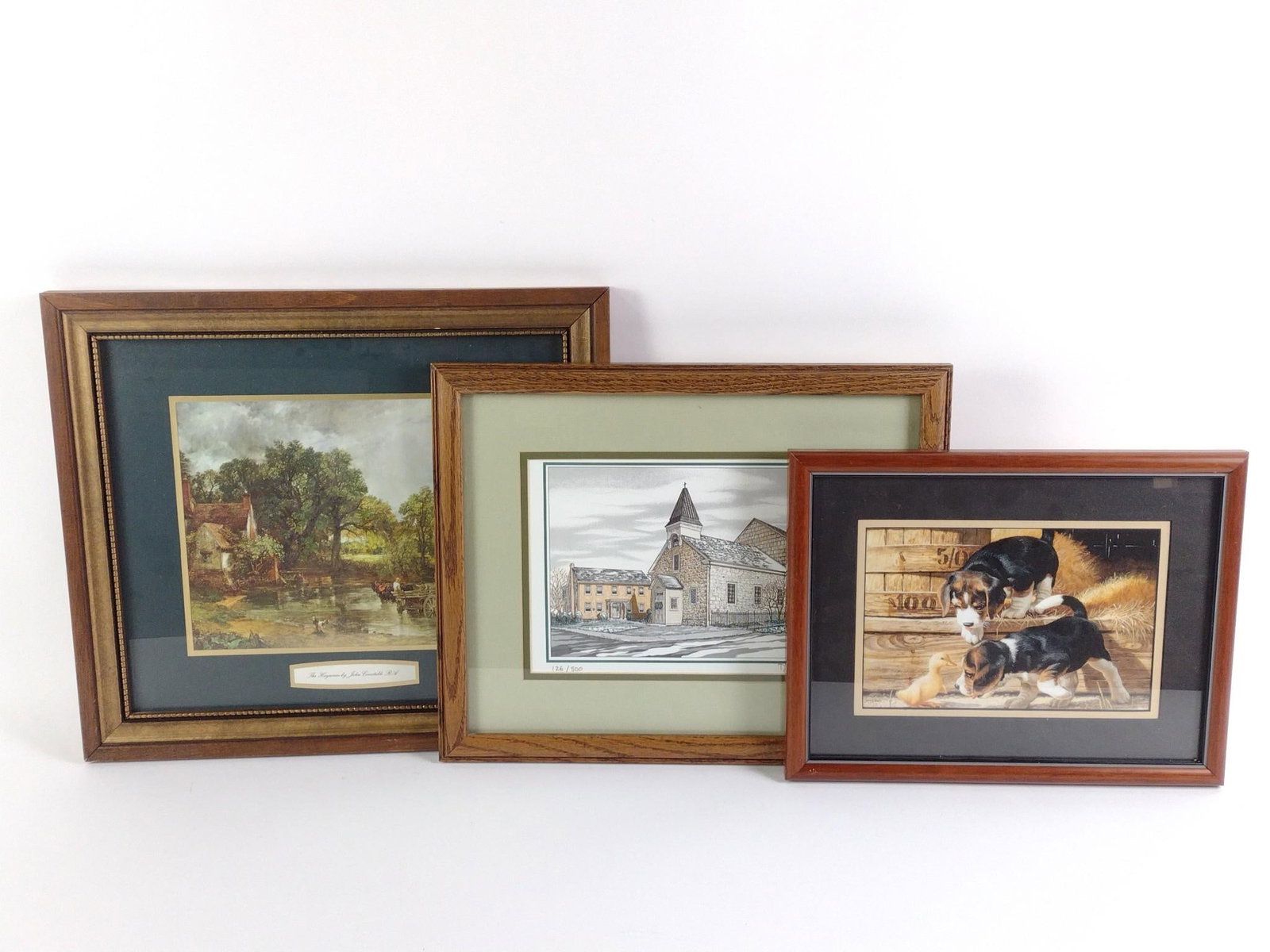 3 Framed Works of Art (1 of 9)