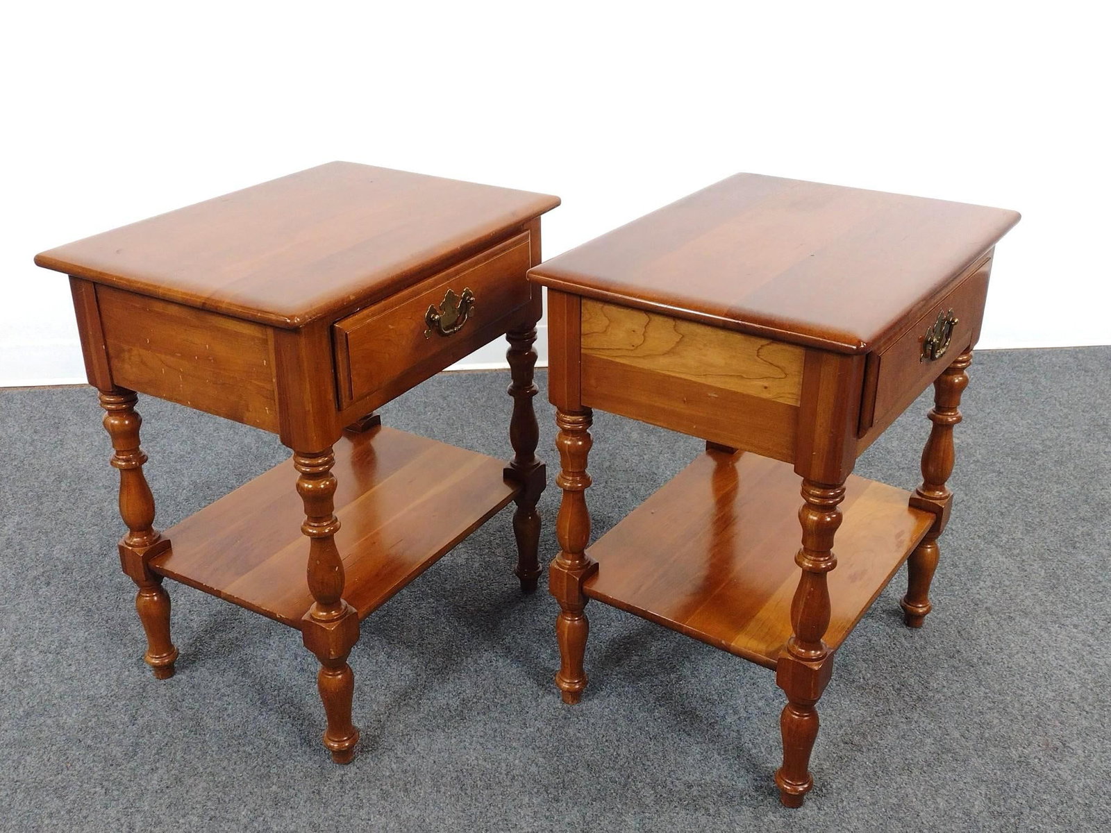 Kling Solid Cherry Night Stands - 5